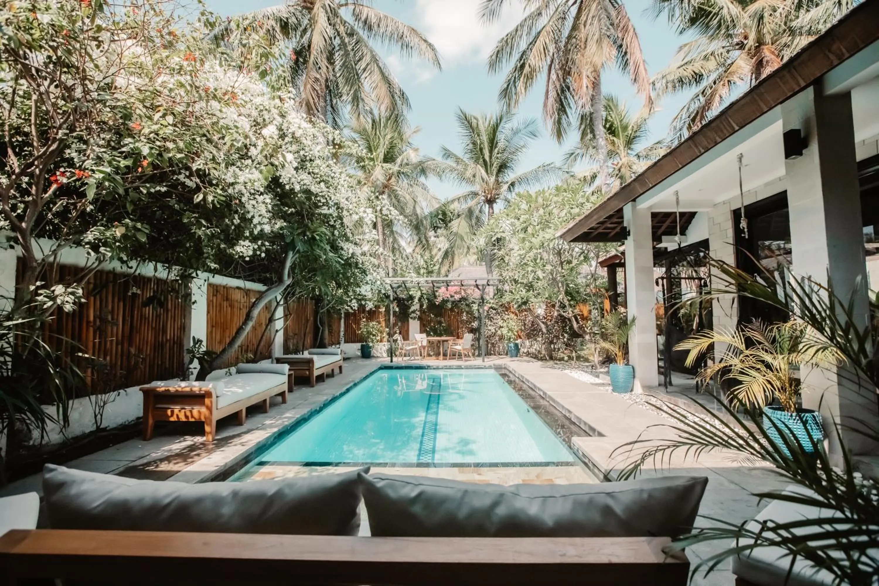 Swimming pool in Kelapa Villas