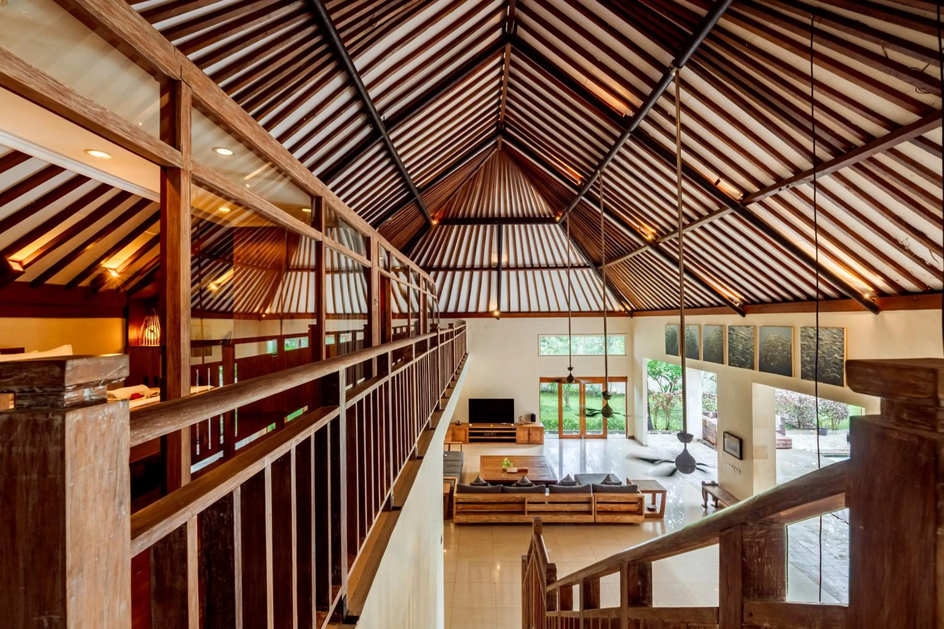 Living room, Bed in Kelapa Villas