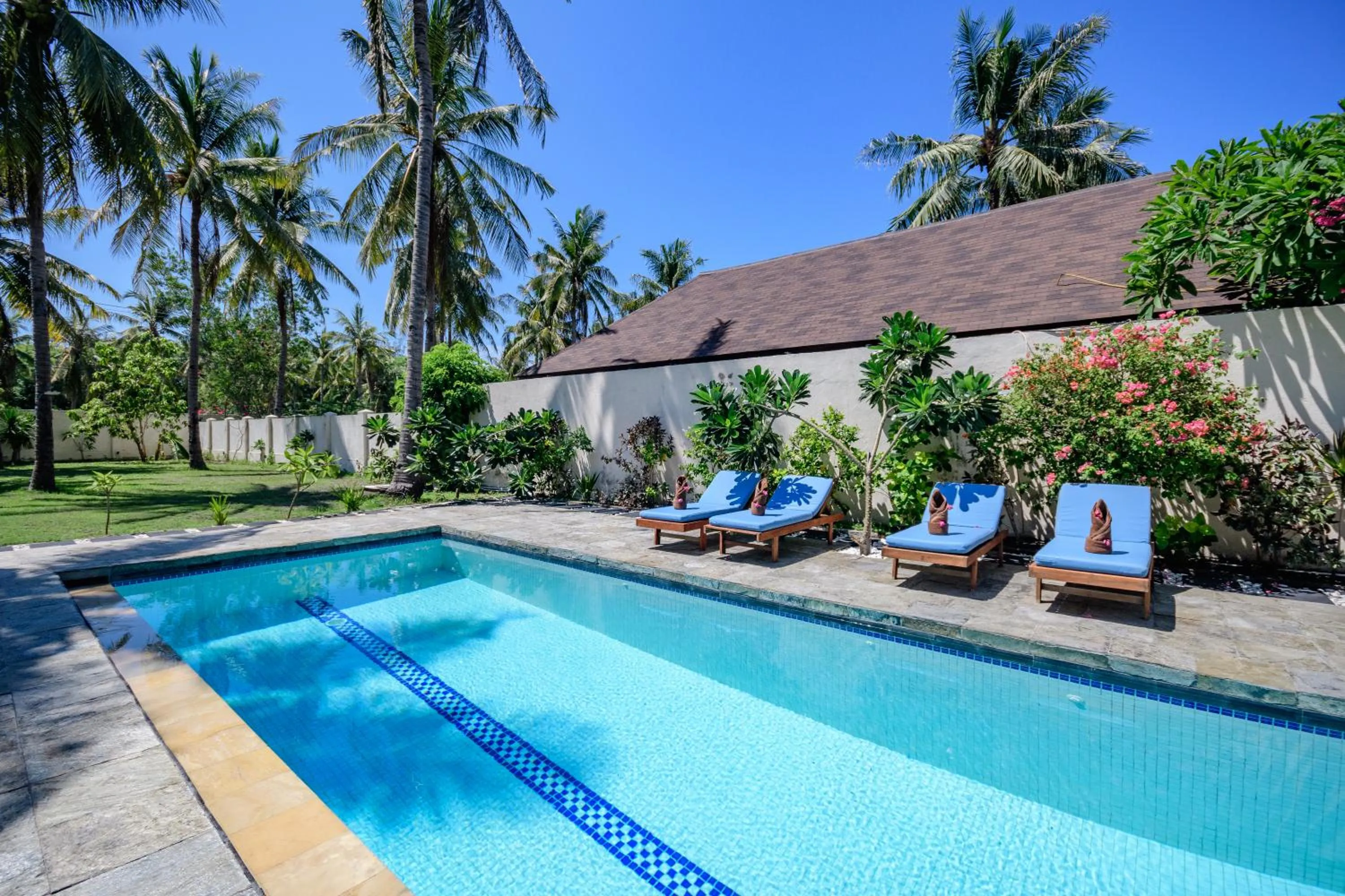 Pool view in Kelapa Villas