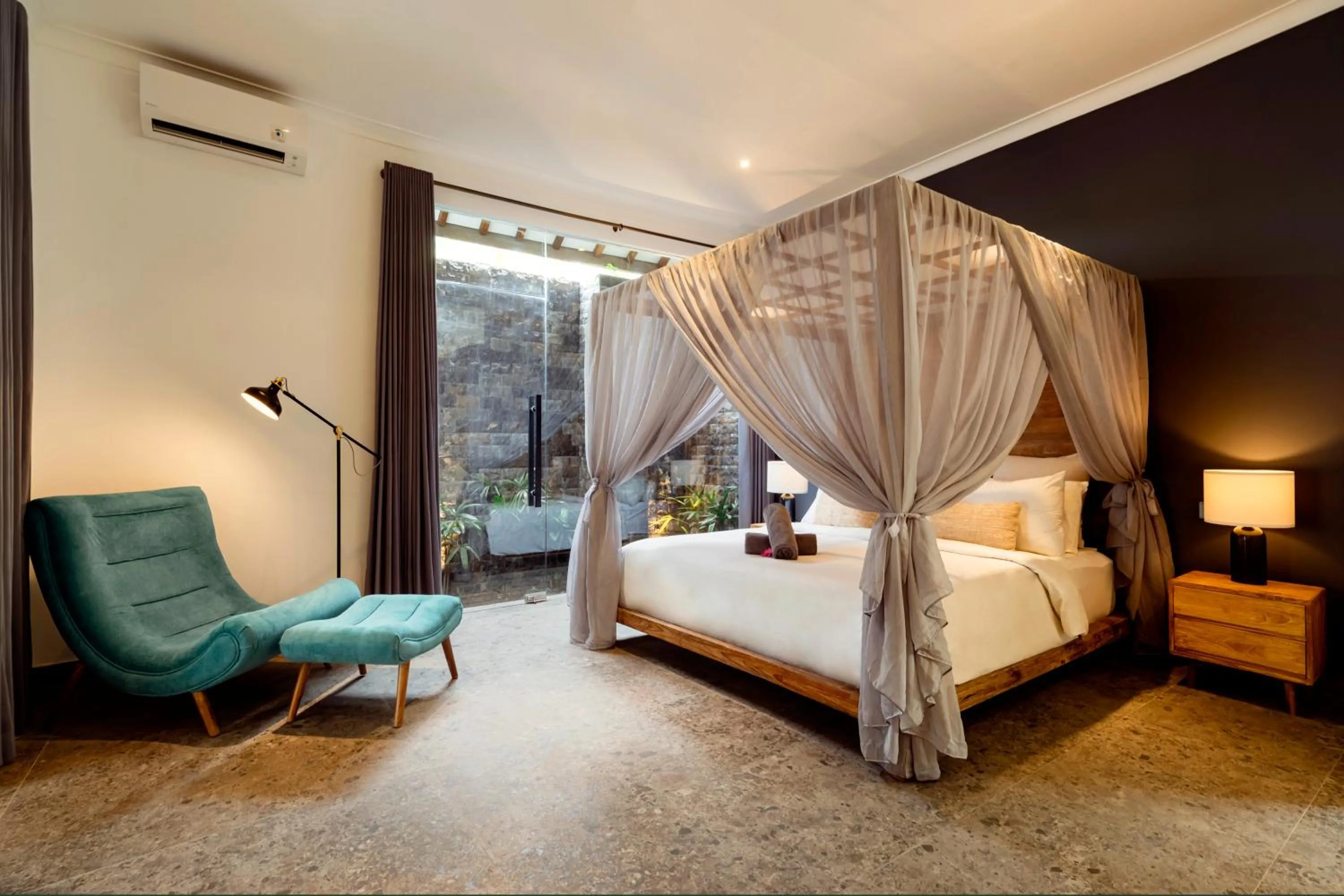 Bedroom, Bed in Kelapa Villas