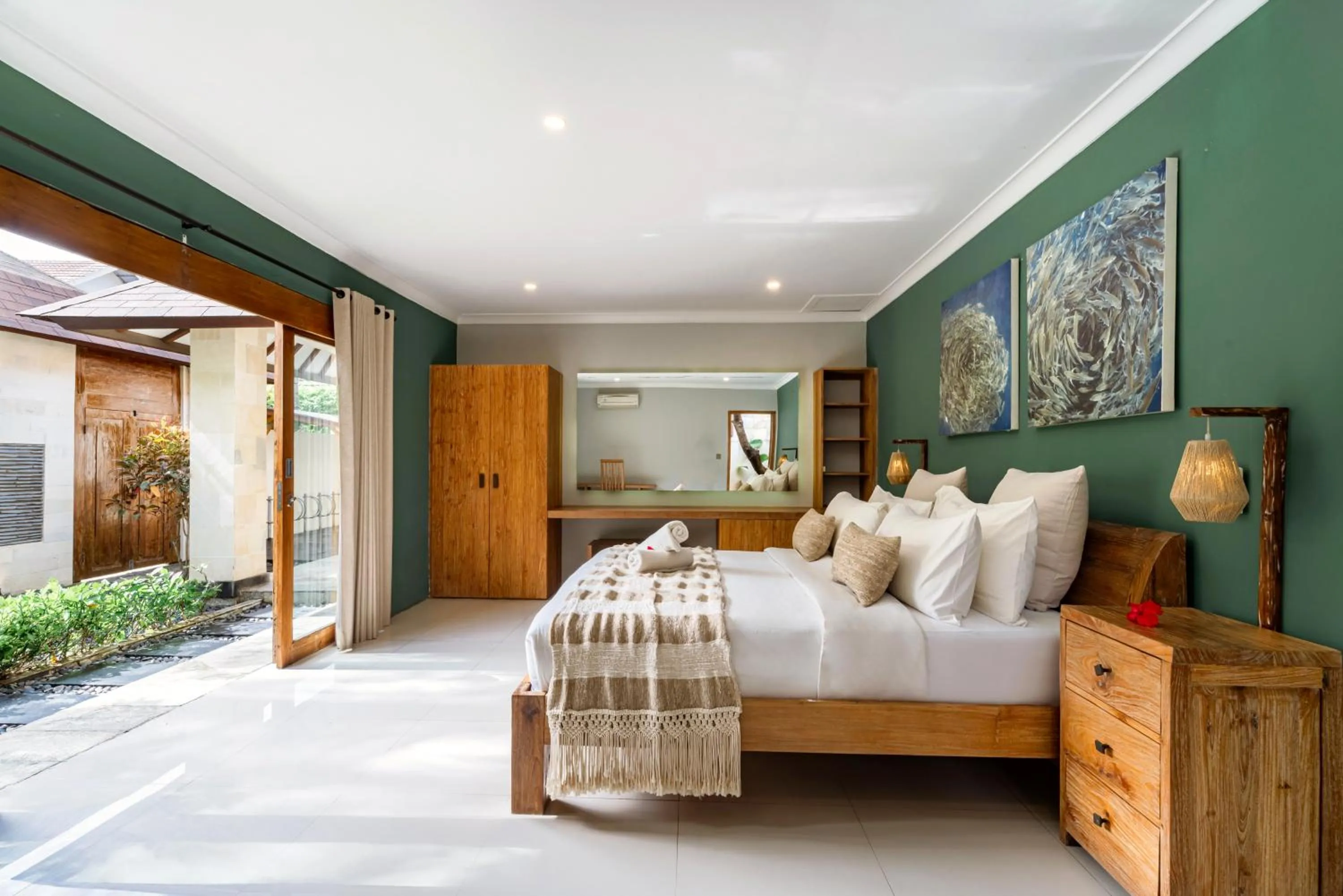 Bedroom, Bed in Kelapa Villas