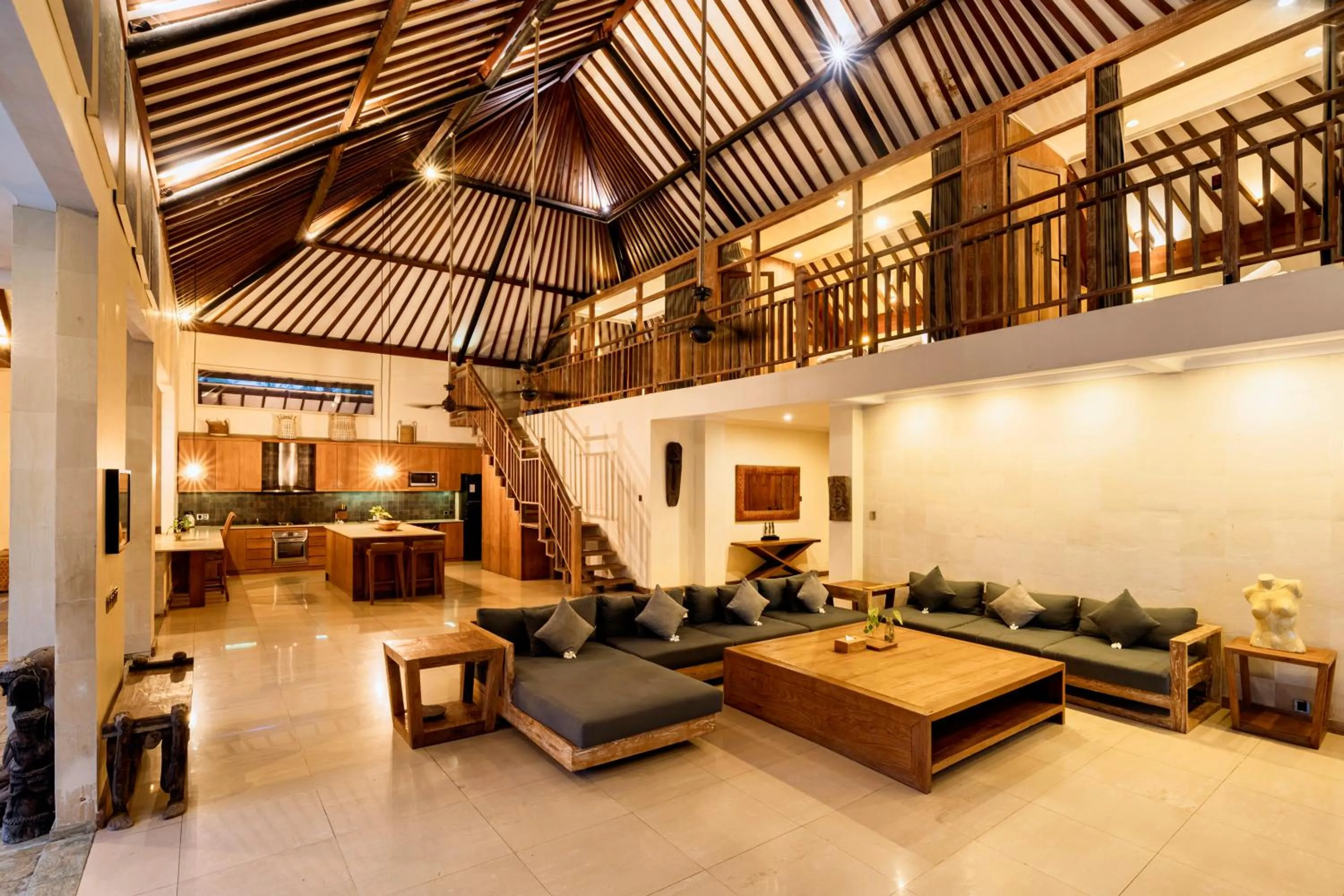 Living room in Kelapa Villas