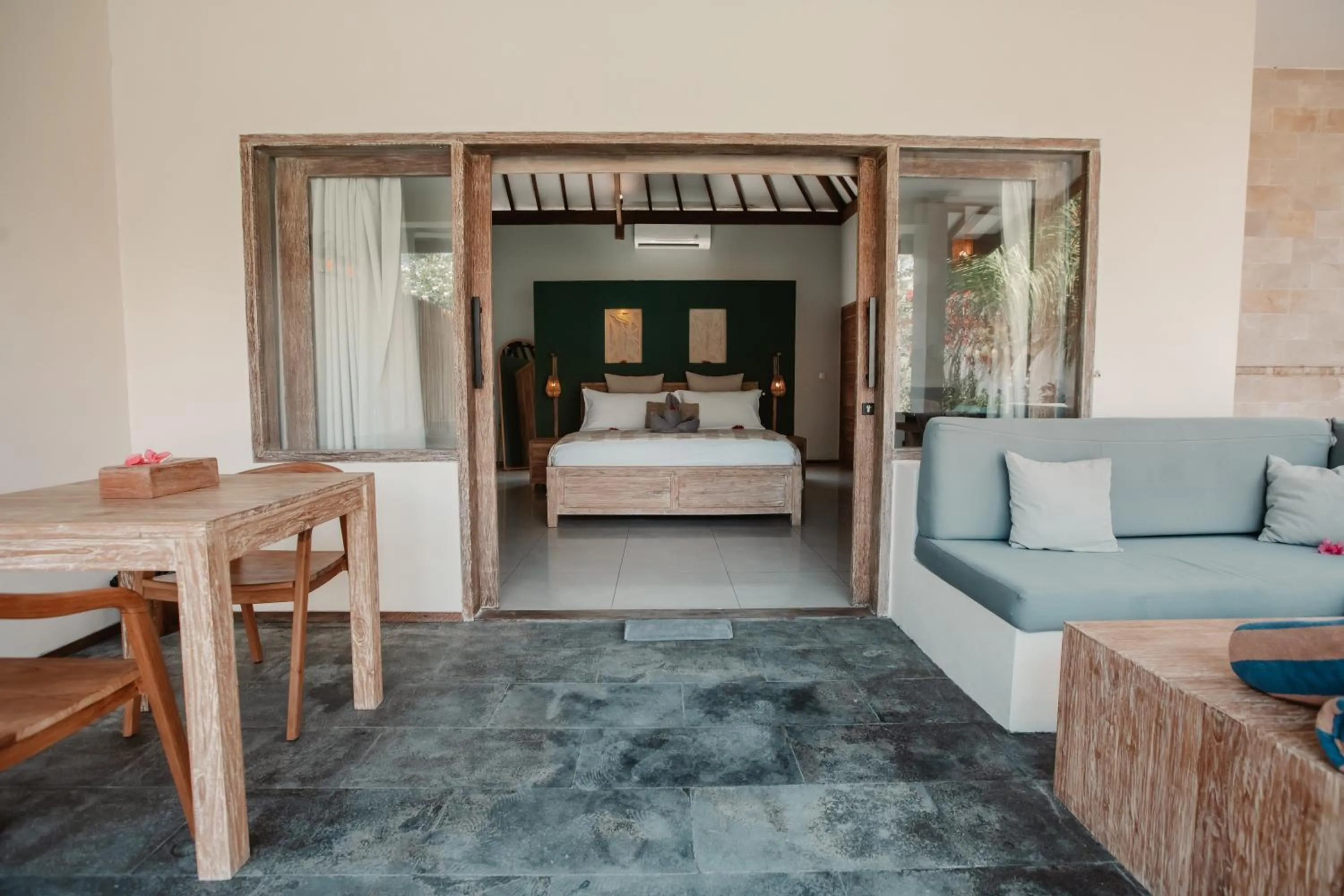 Patio, Bed in Kelapa Villas