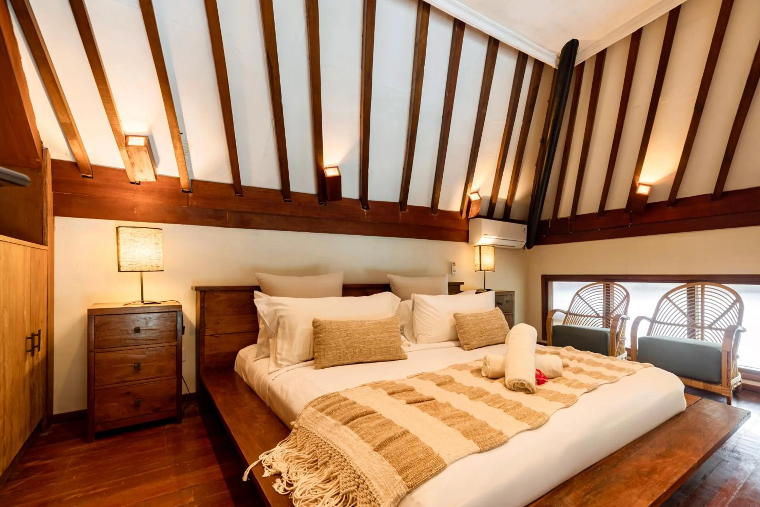 Bedroom, Bed in Kelapa Villas