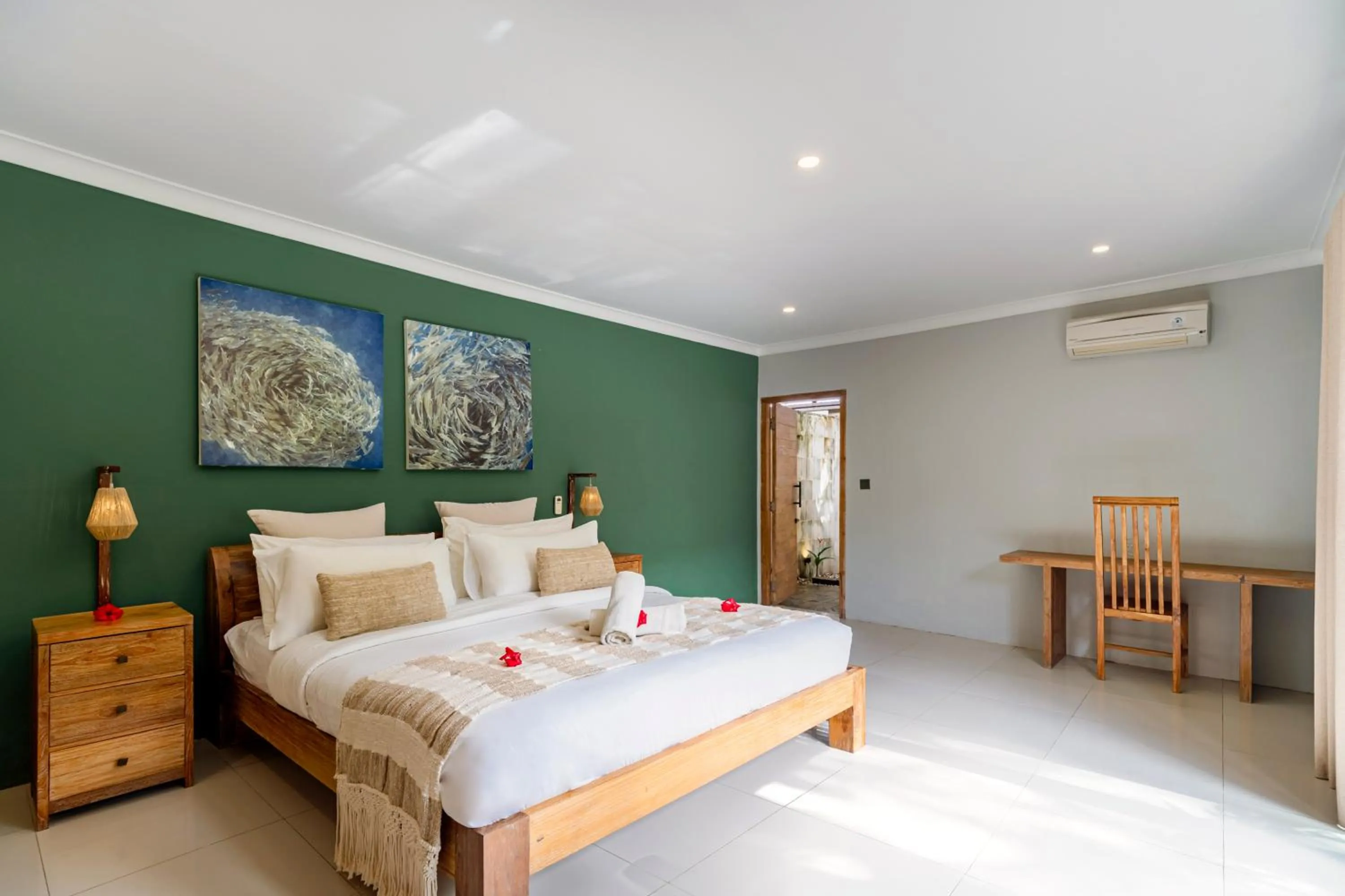 Bedroom, Bed in Kelapa Villas