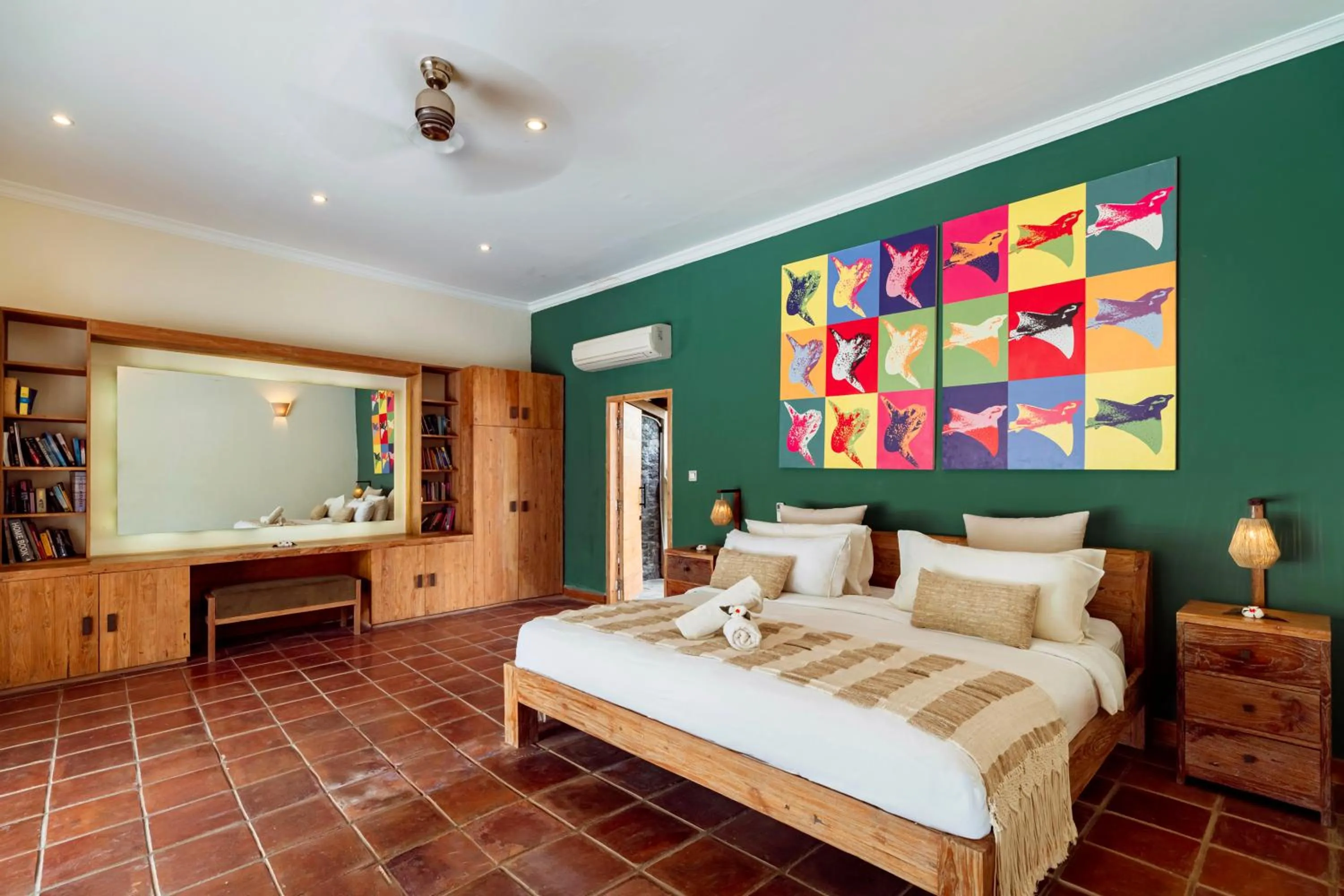 Bedroom, Bed in Kelapa Villas