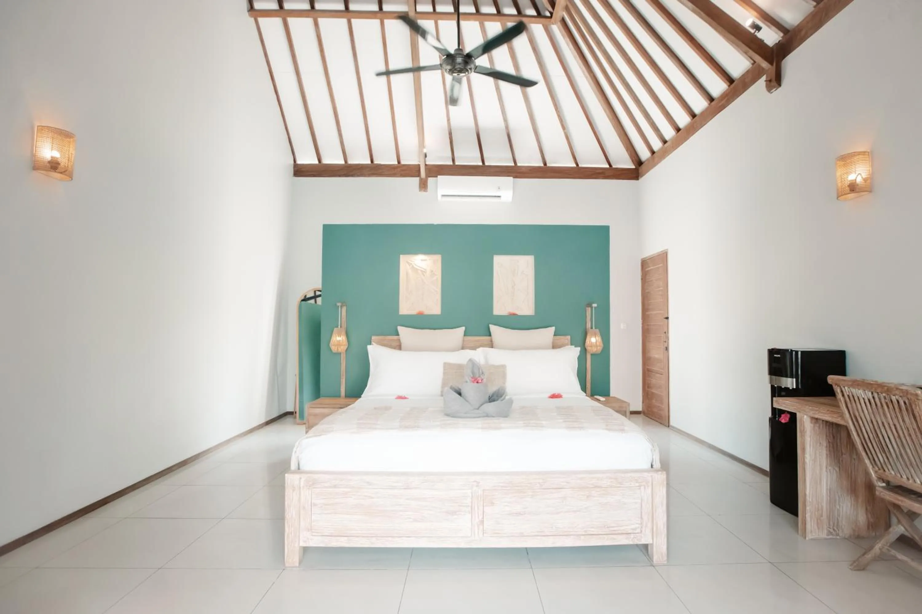 Bedroom, Bed in Kelapa Villas