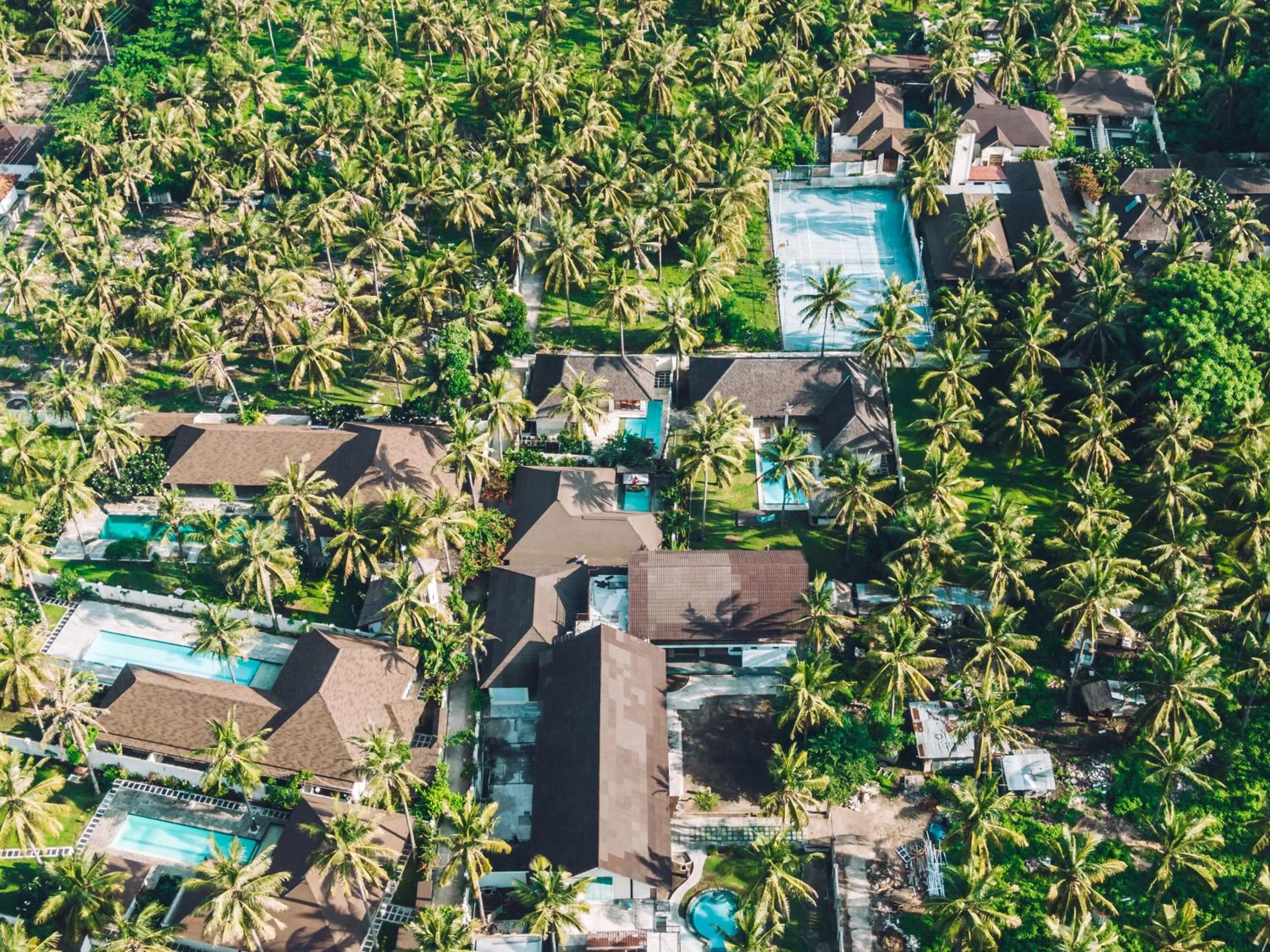 Bird's eye view in Kelapa Villas