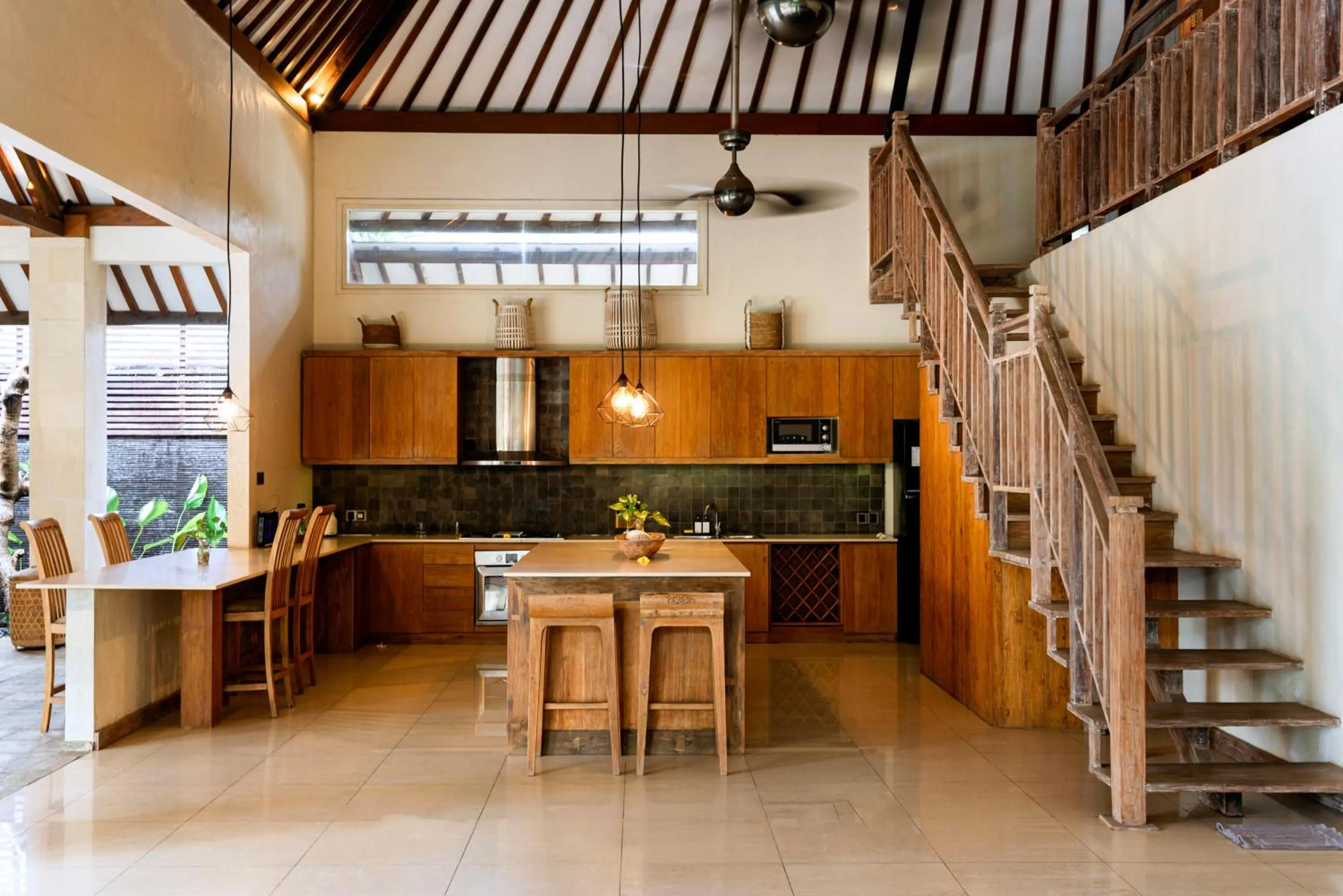 kitchen in Kelapa Villas