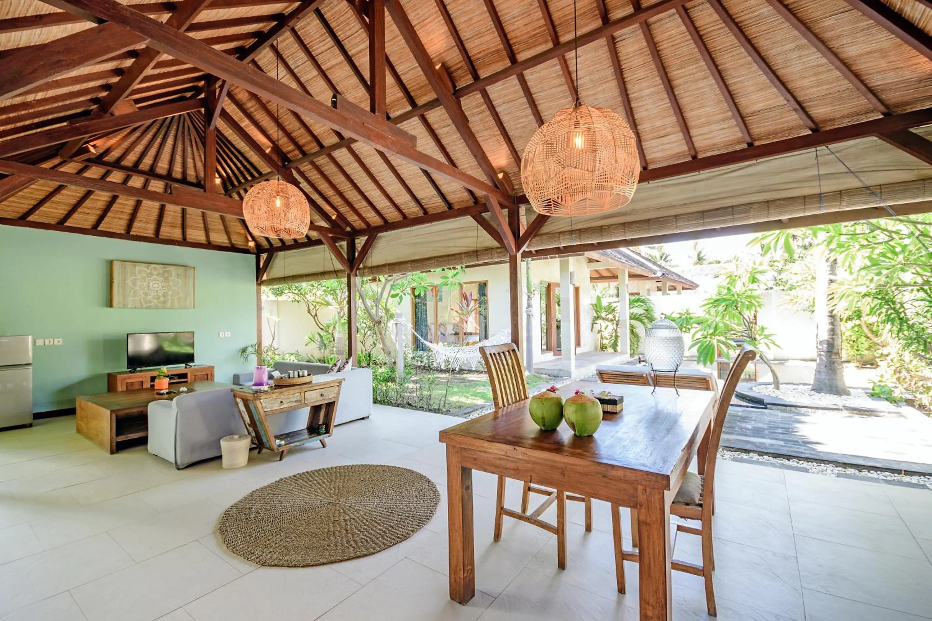 Living room in Kelapa Villas