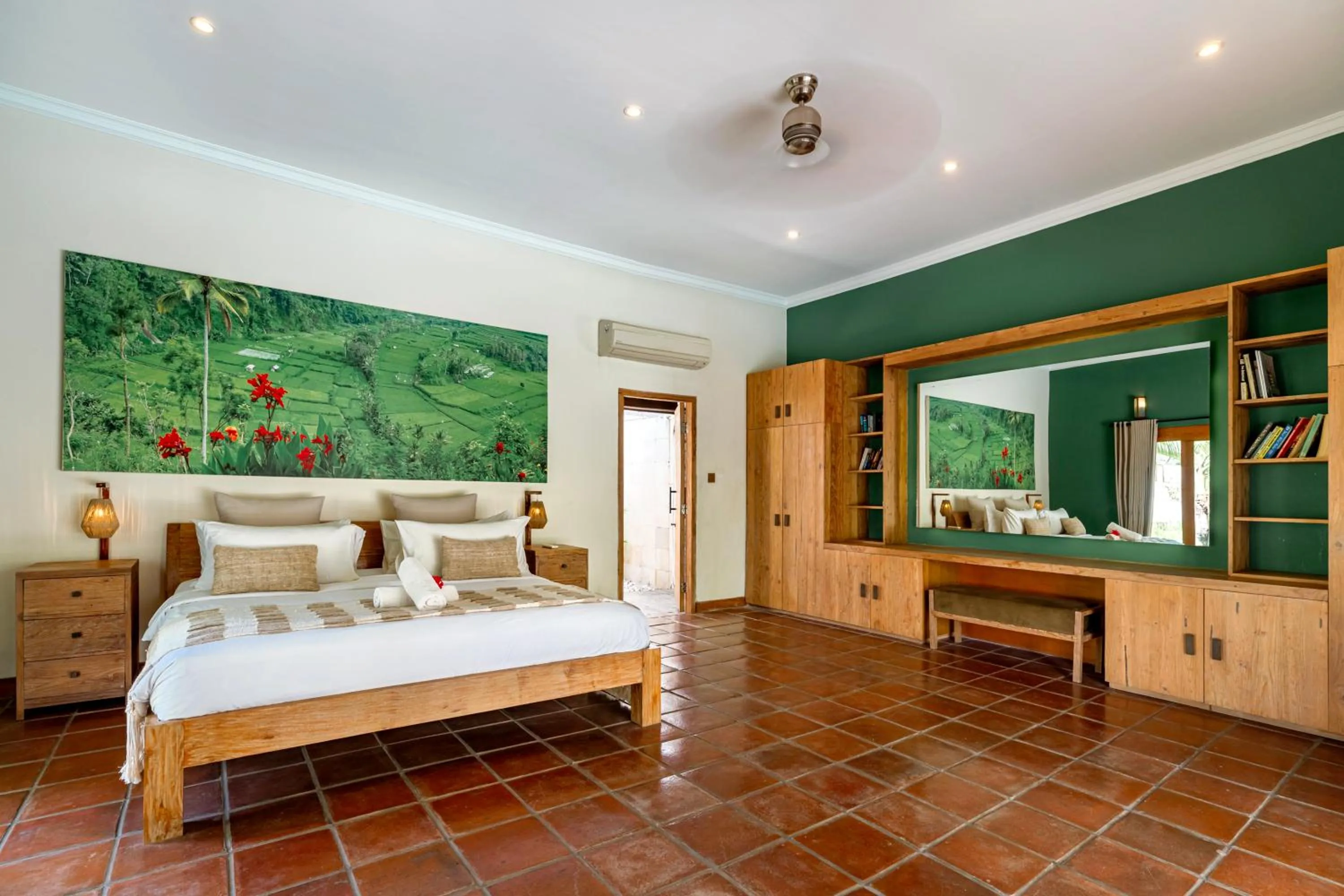 Bedroom, Bed in Kelapa Villas