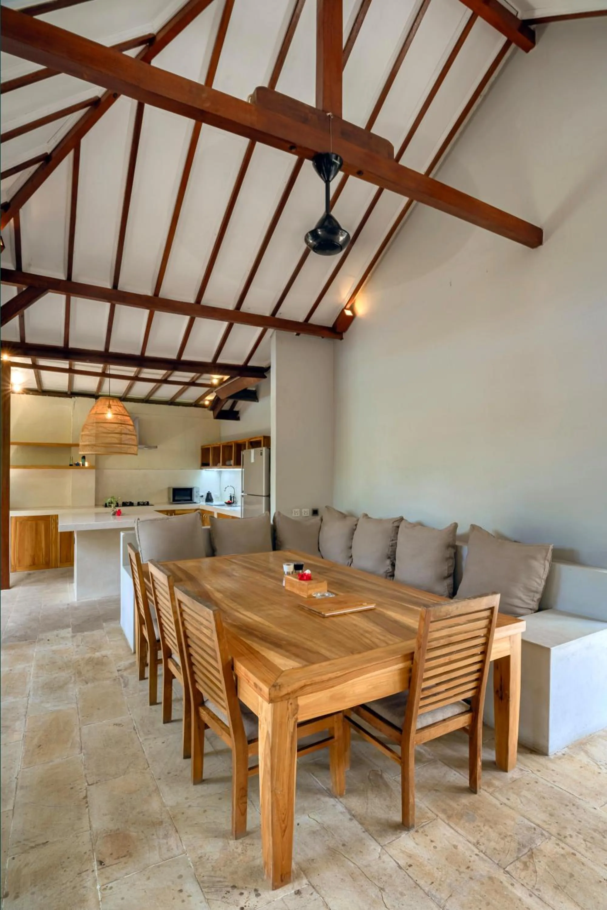 Dining area in Kelapa Villas