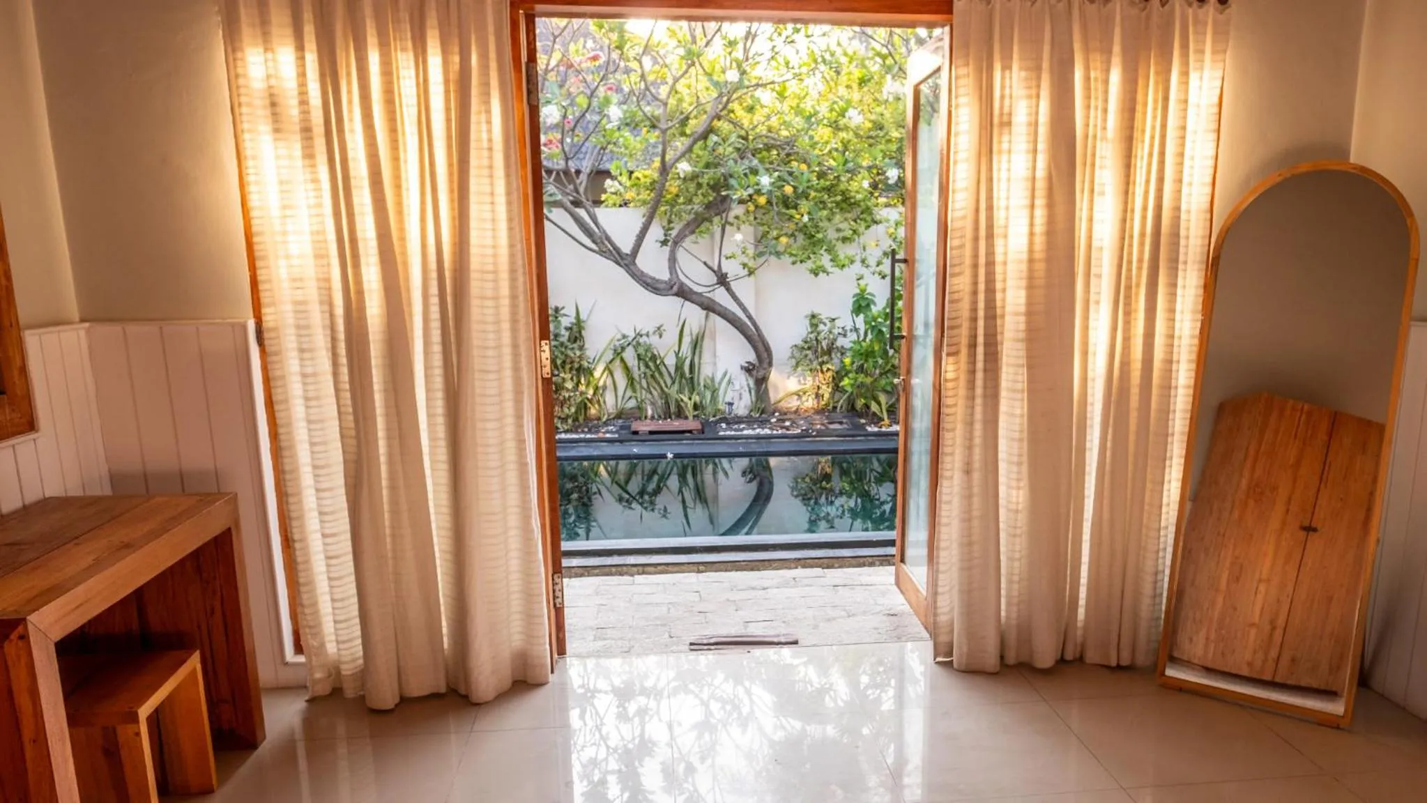 Pool view in Kelapa Villas