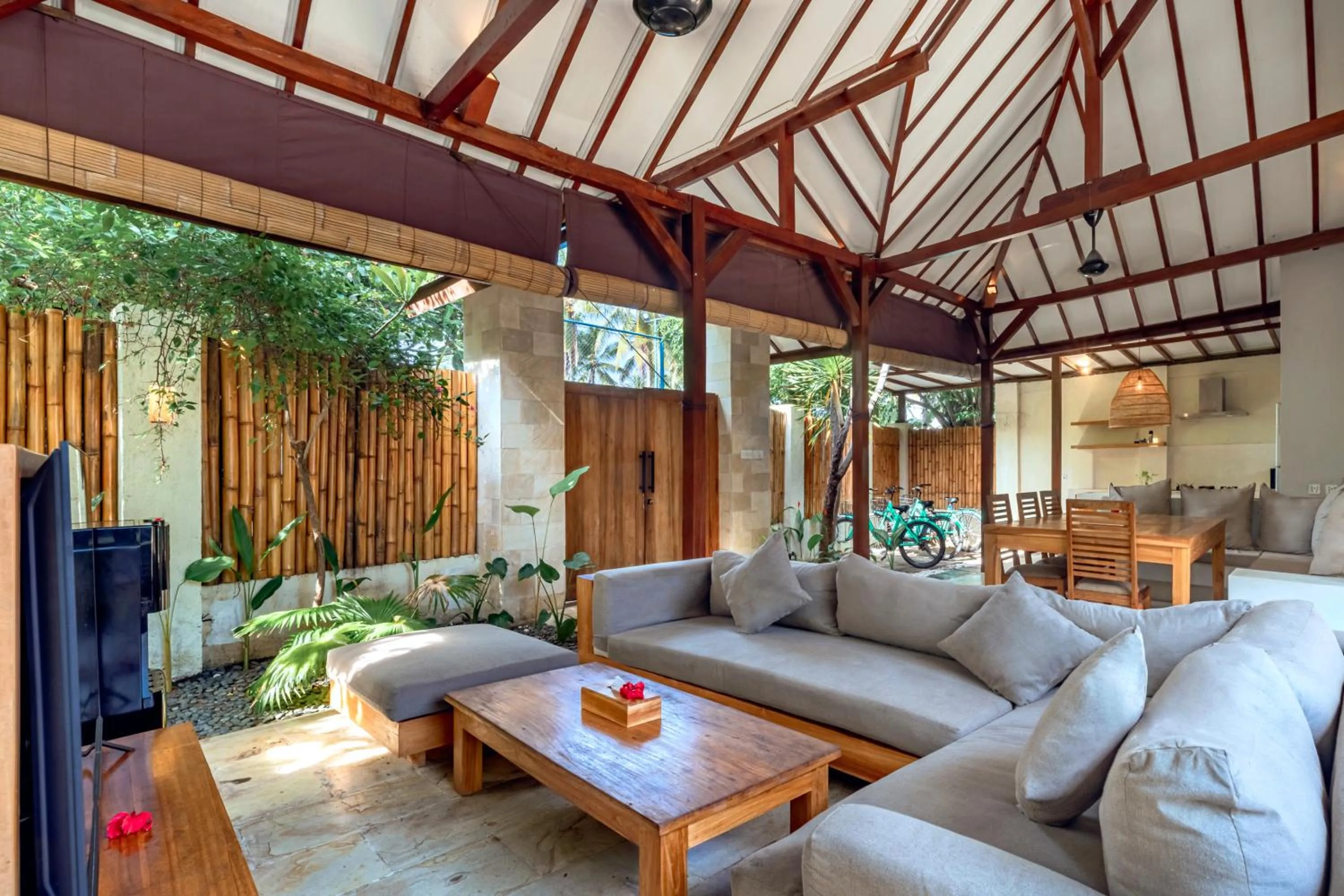 Living room in Kelapa Villas