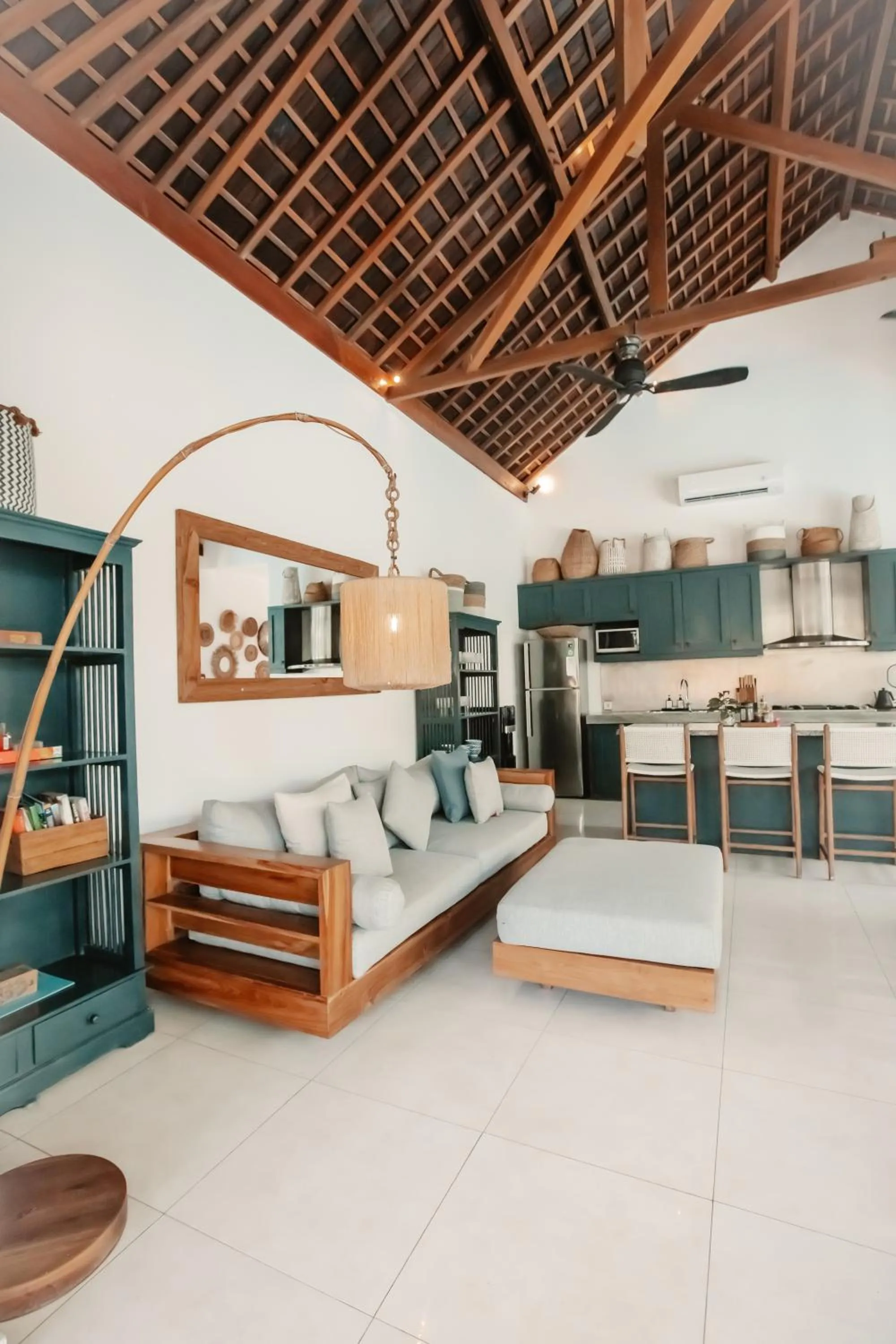 Living room, Bed in Kelapa Villas