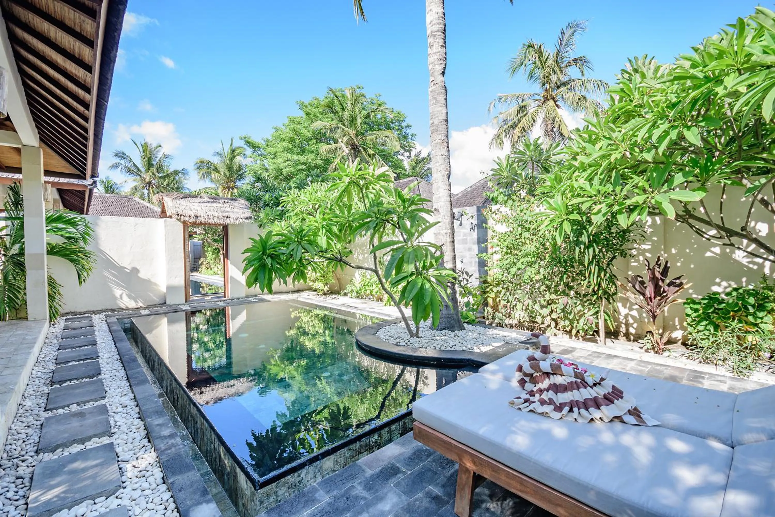 Pool view in Kelapa Villas