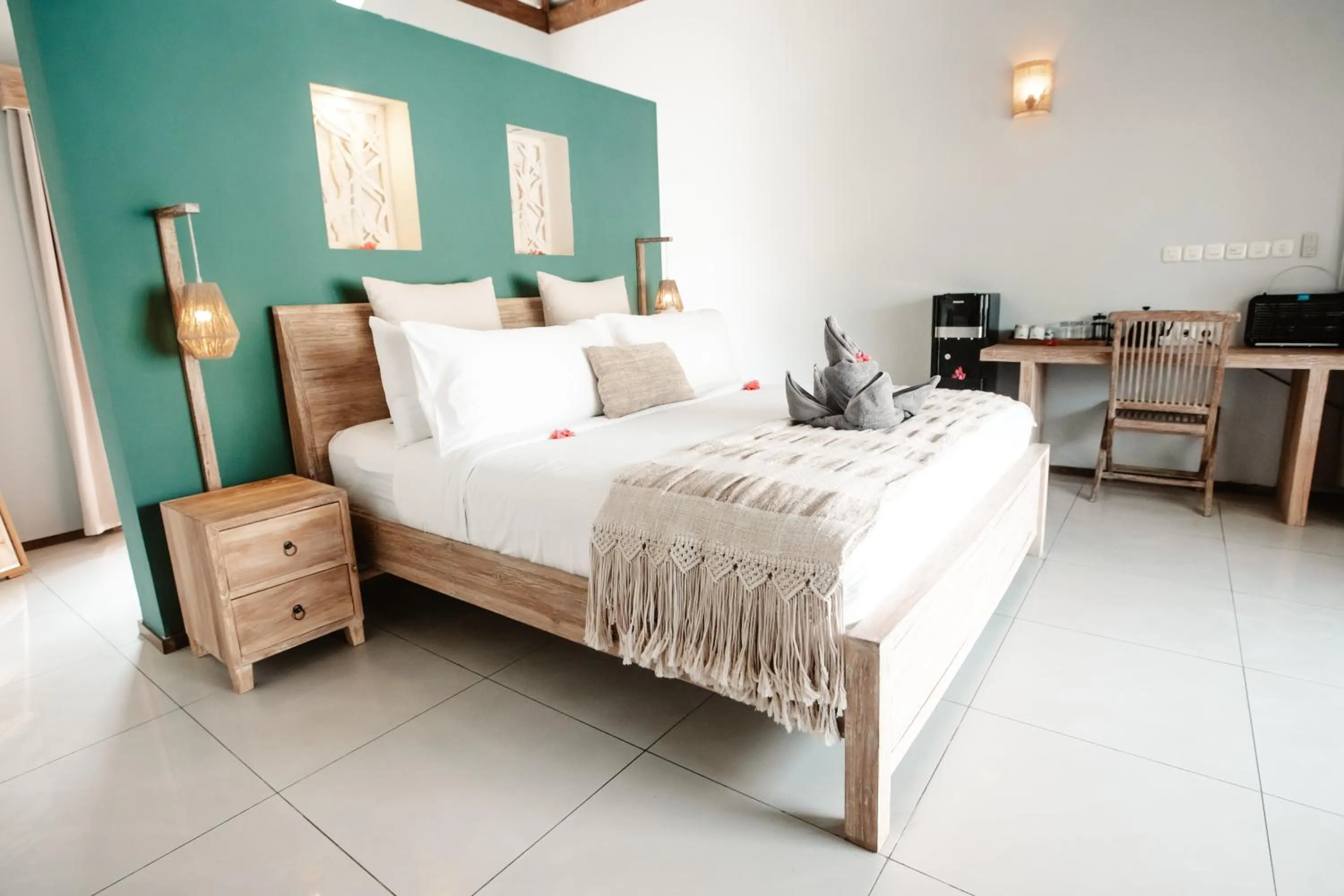 Bedroom, Bed in Kelapa Villas