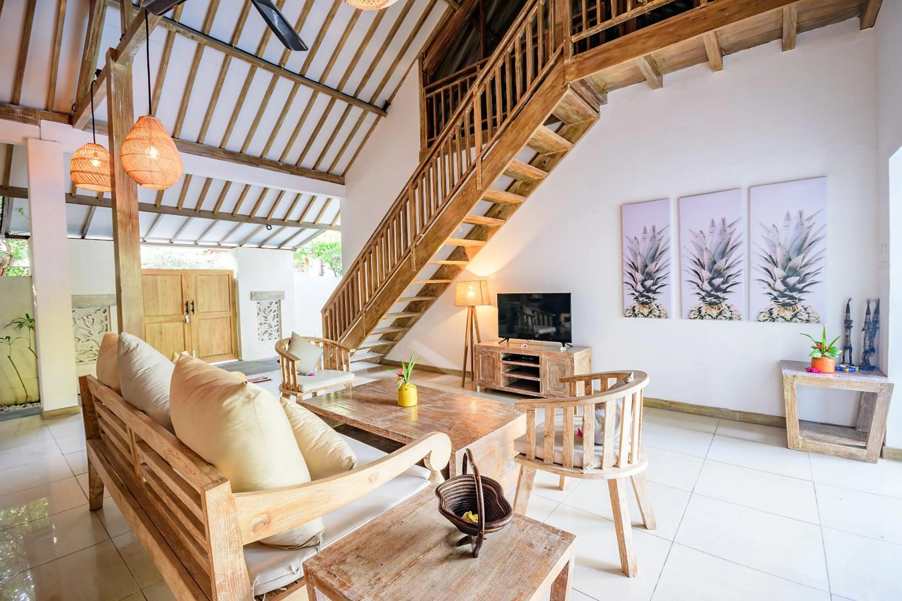 Living room in Kelapa Villas