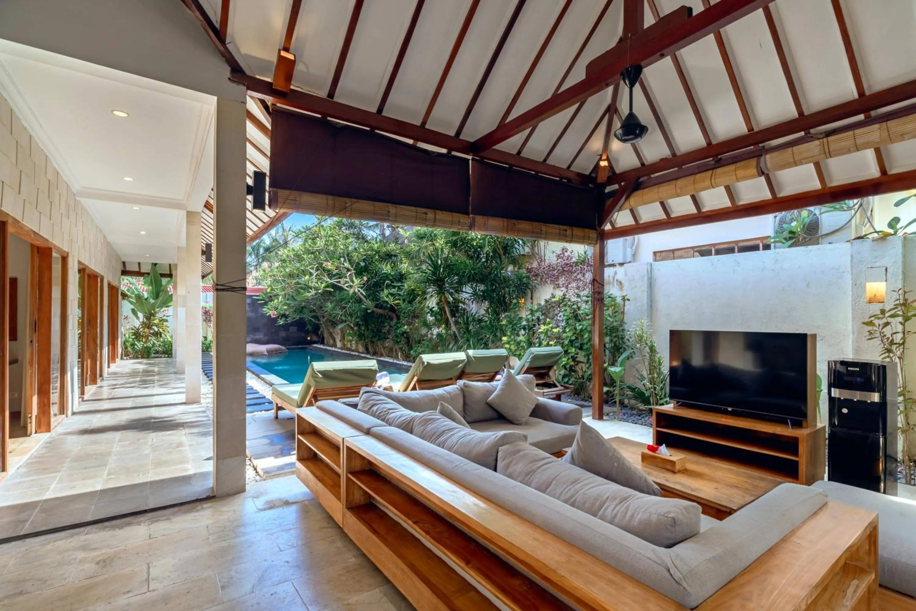Living room in Kelapa Villas