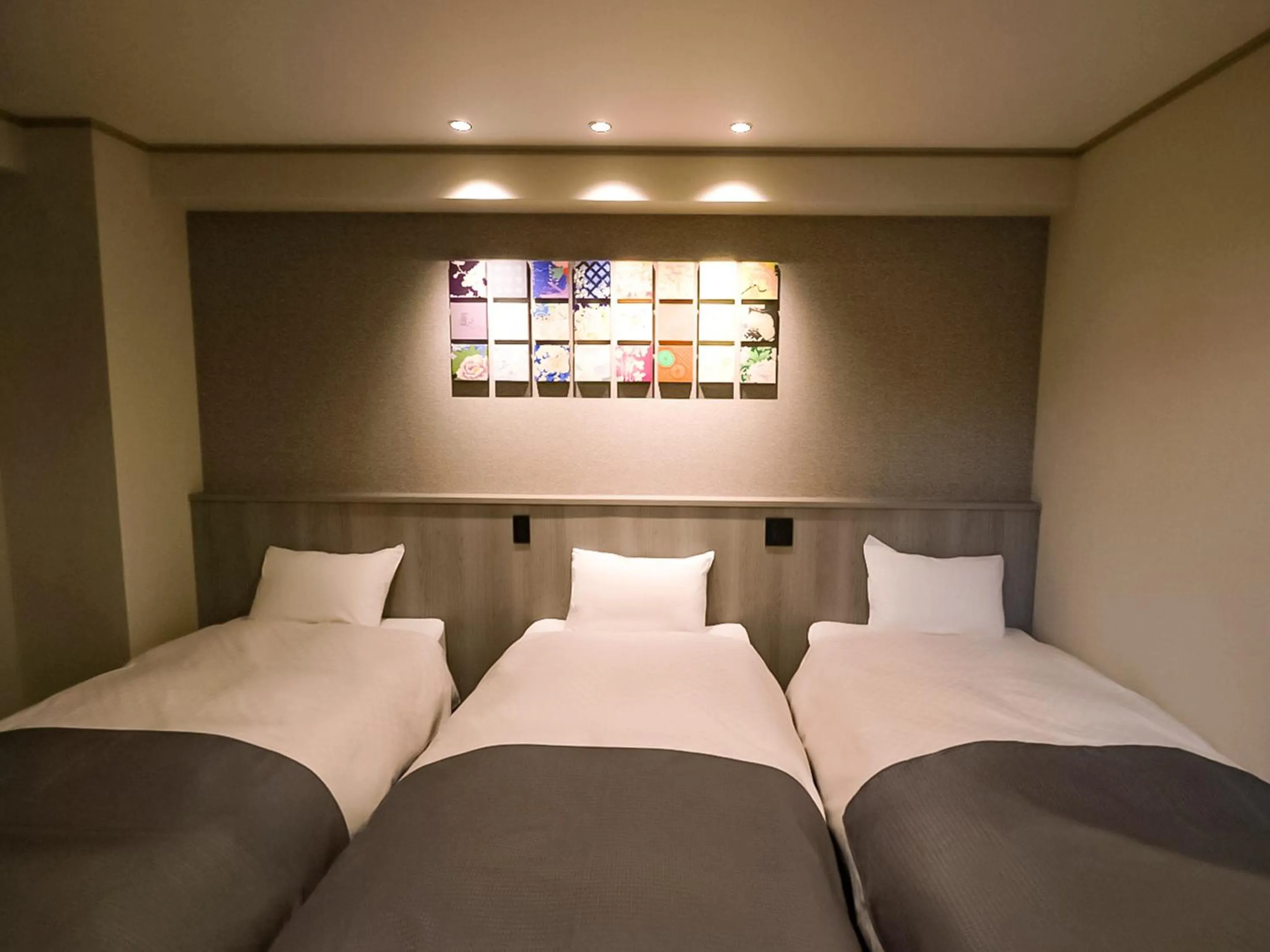 Bed in Hotel Abest Happo Aldea