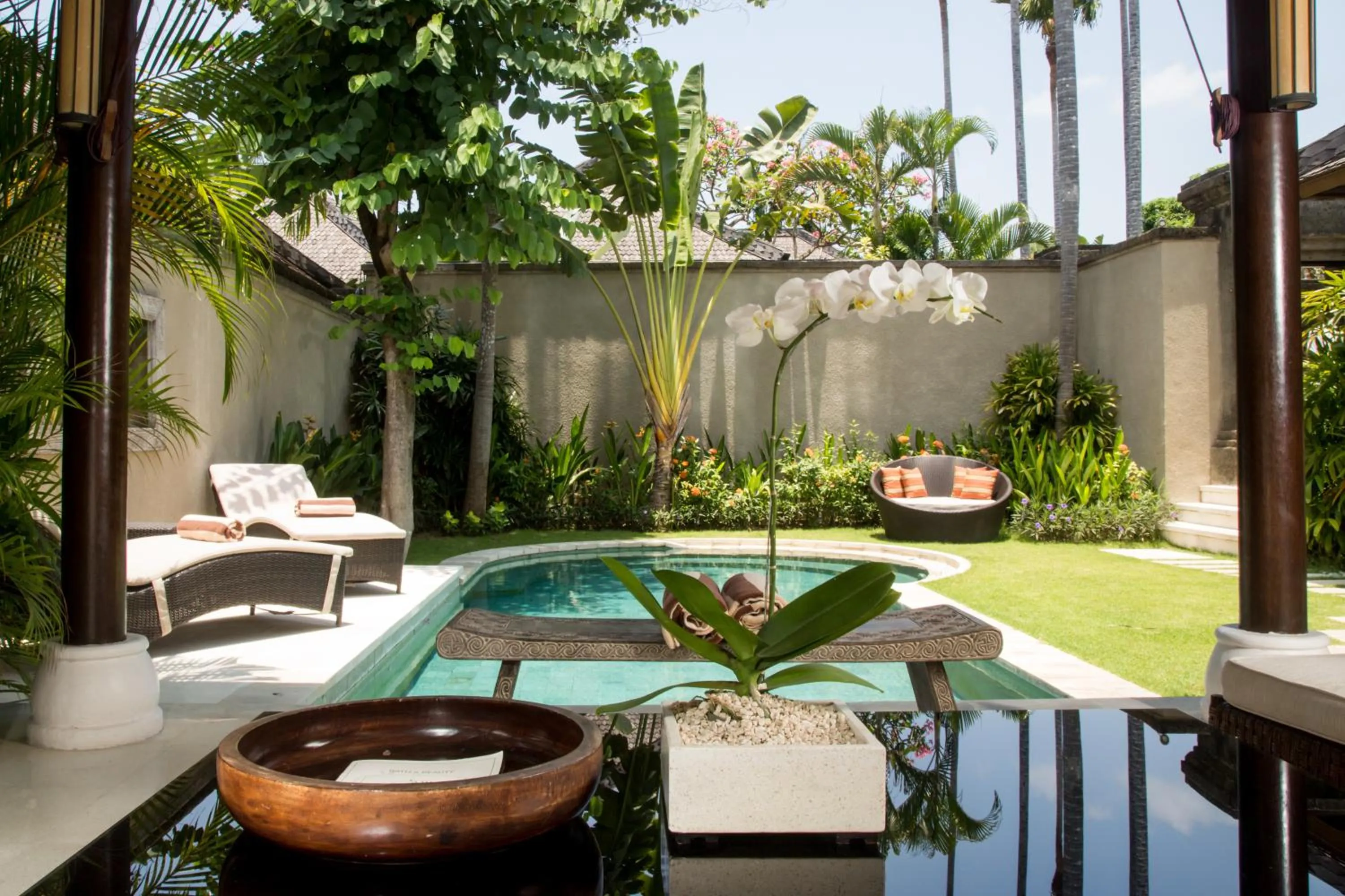 Garden in Villa Air Bali Boutique Resort and Spa