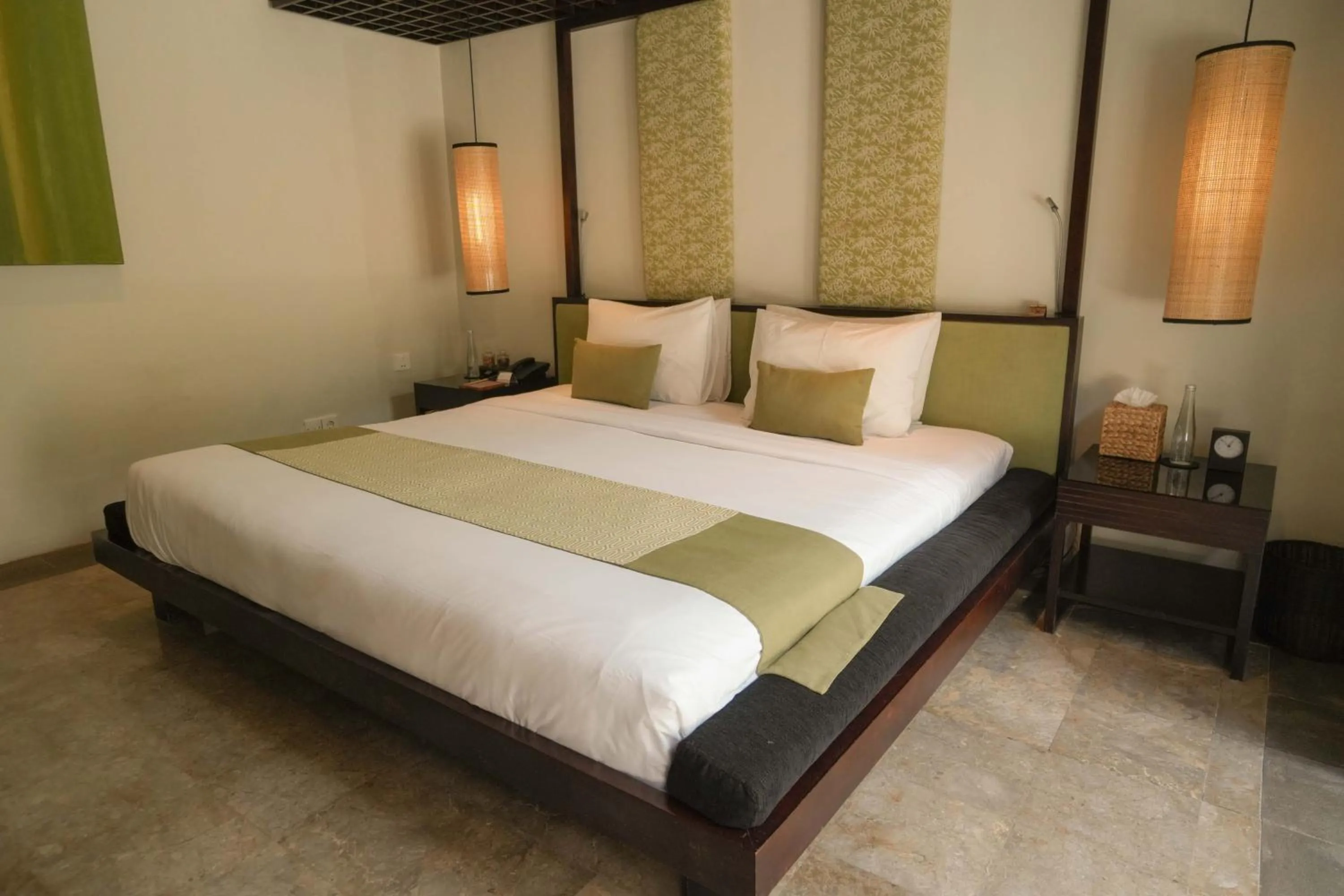 Bed in Villa Air Bali Boutique Resort and Spa