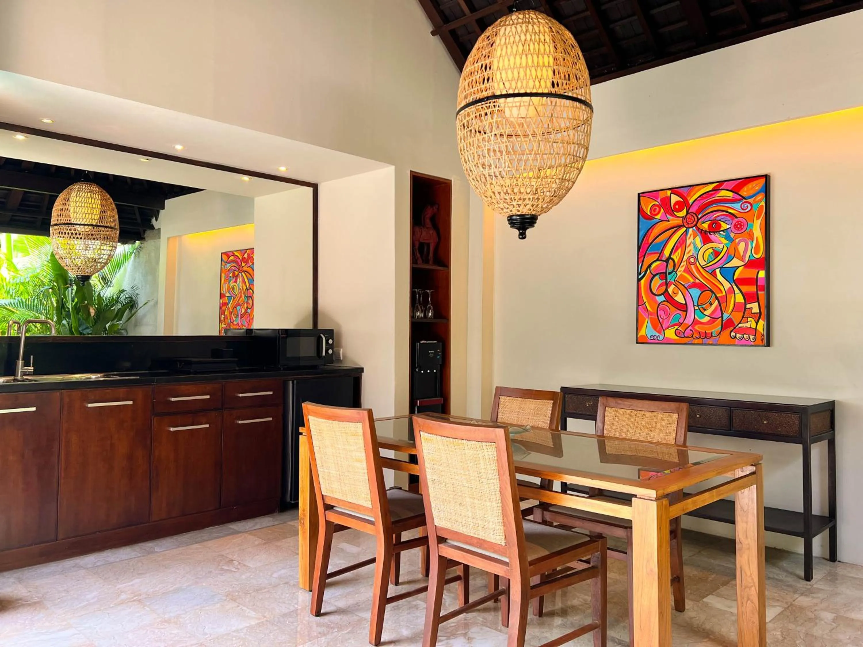 Dining area in Villa Air Bali Boutique Resort and Spa