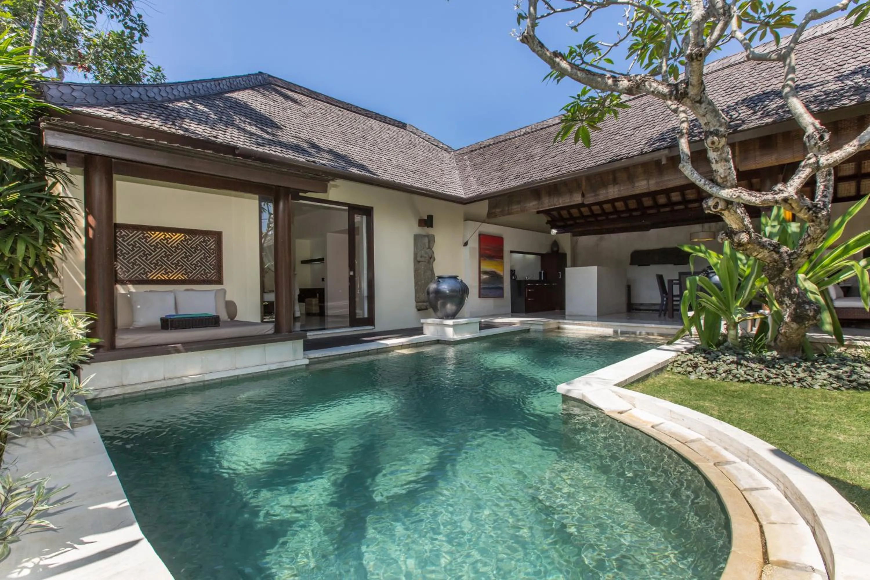 Pool view in Villa Air Bali Boutique Resort and Spa