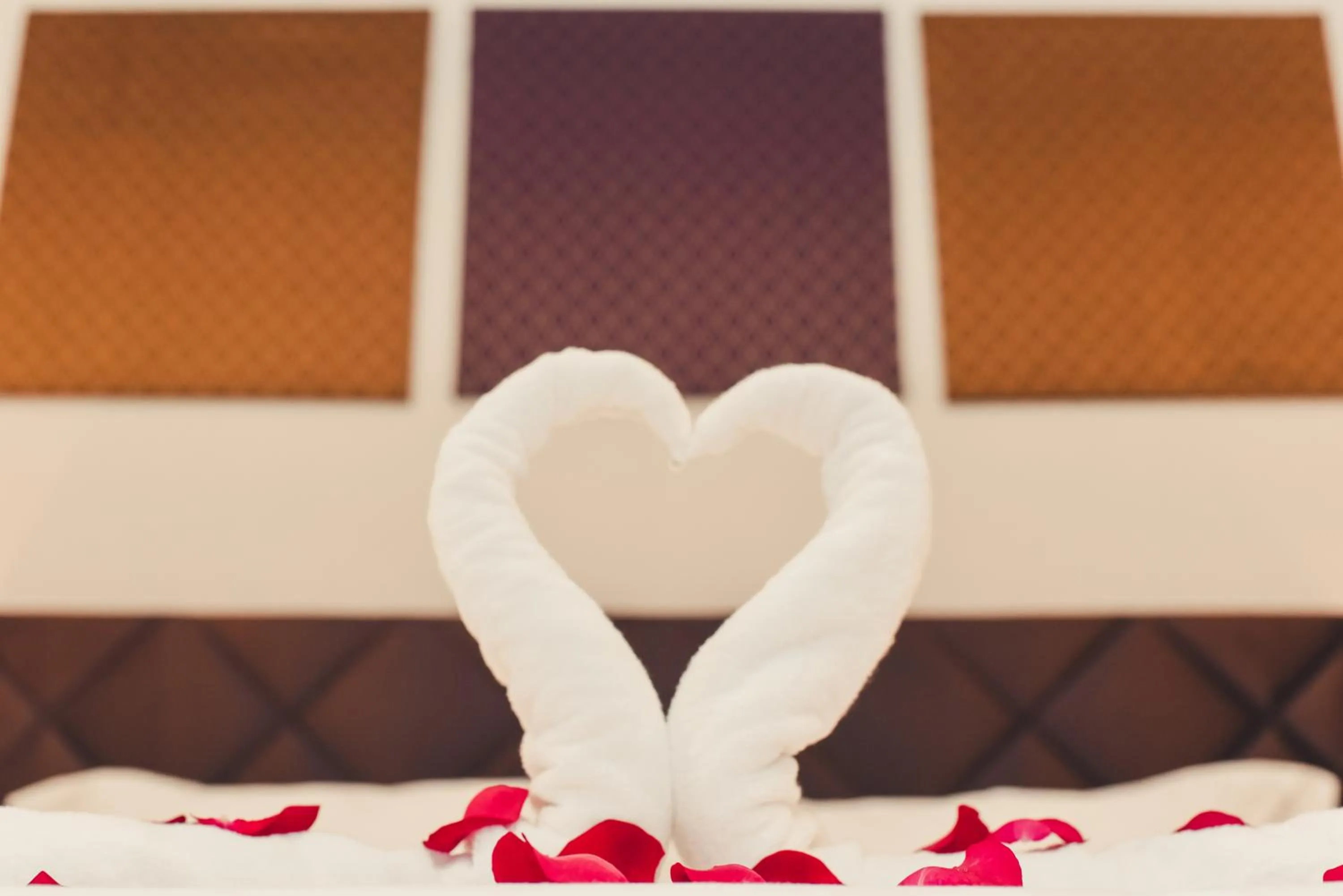 Bed in Aman Hills Hotel