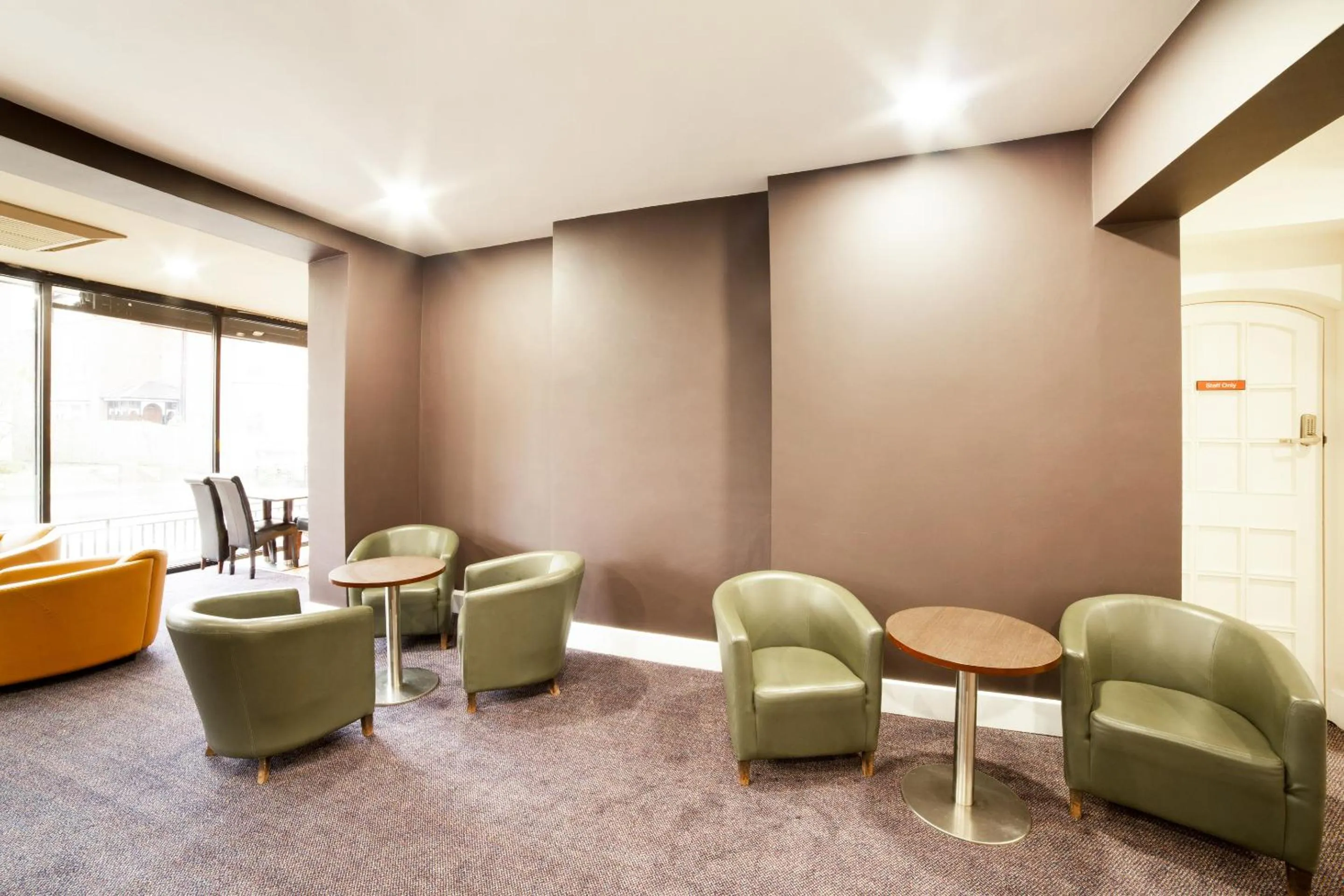 Seating area in The Connaught Hotel Wolverhampton