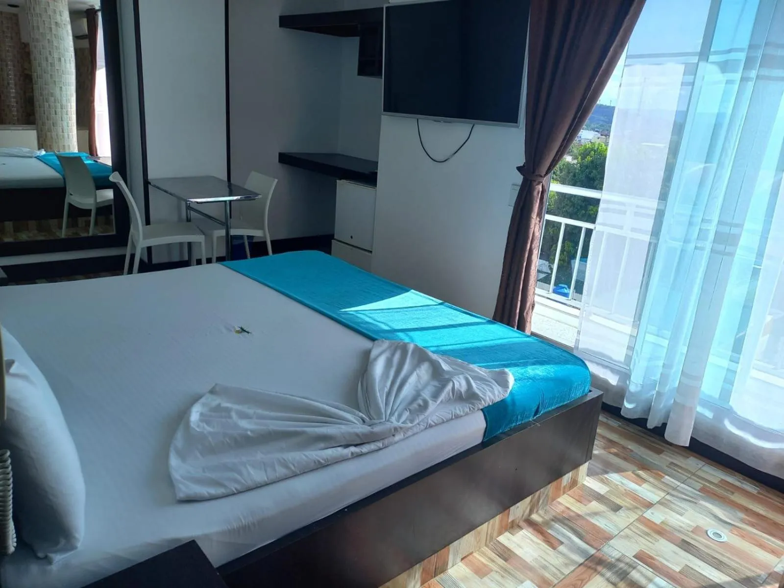 Bed in Hotel Suite Royal