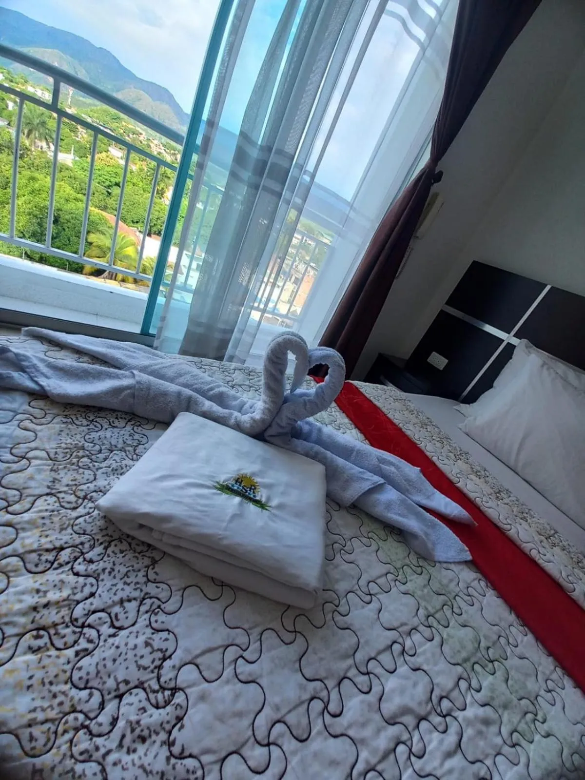 Bed in Hotel Suite Royal