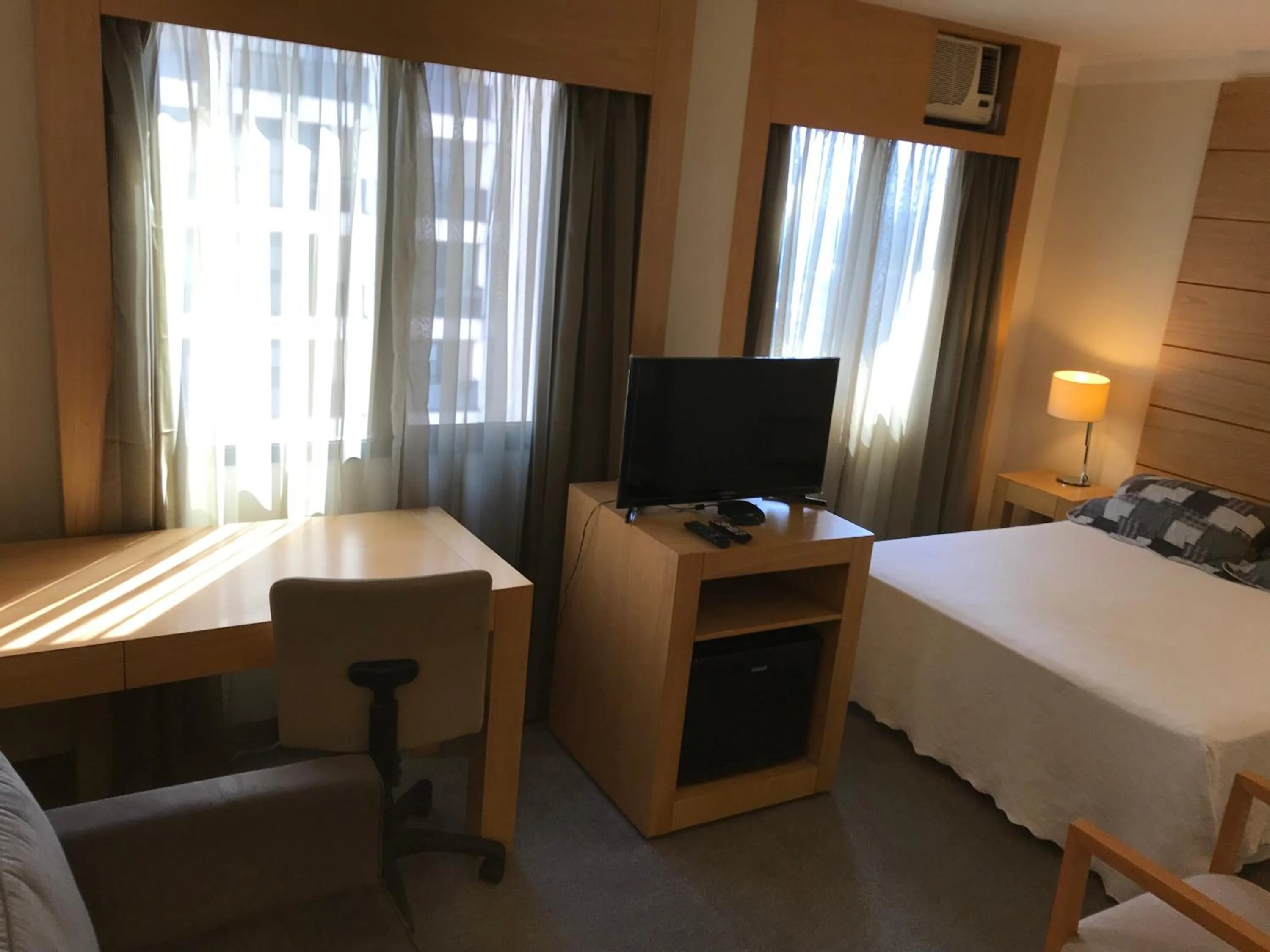 Bed in Charmoso Flat em frente ao Aeroporto de Congonhas