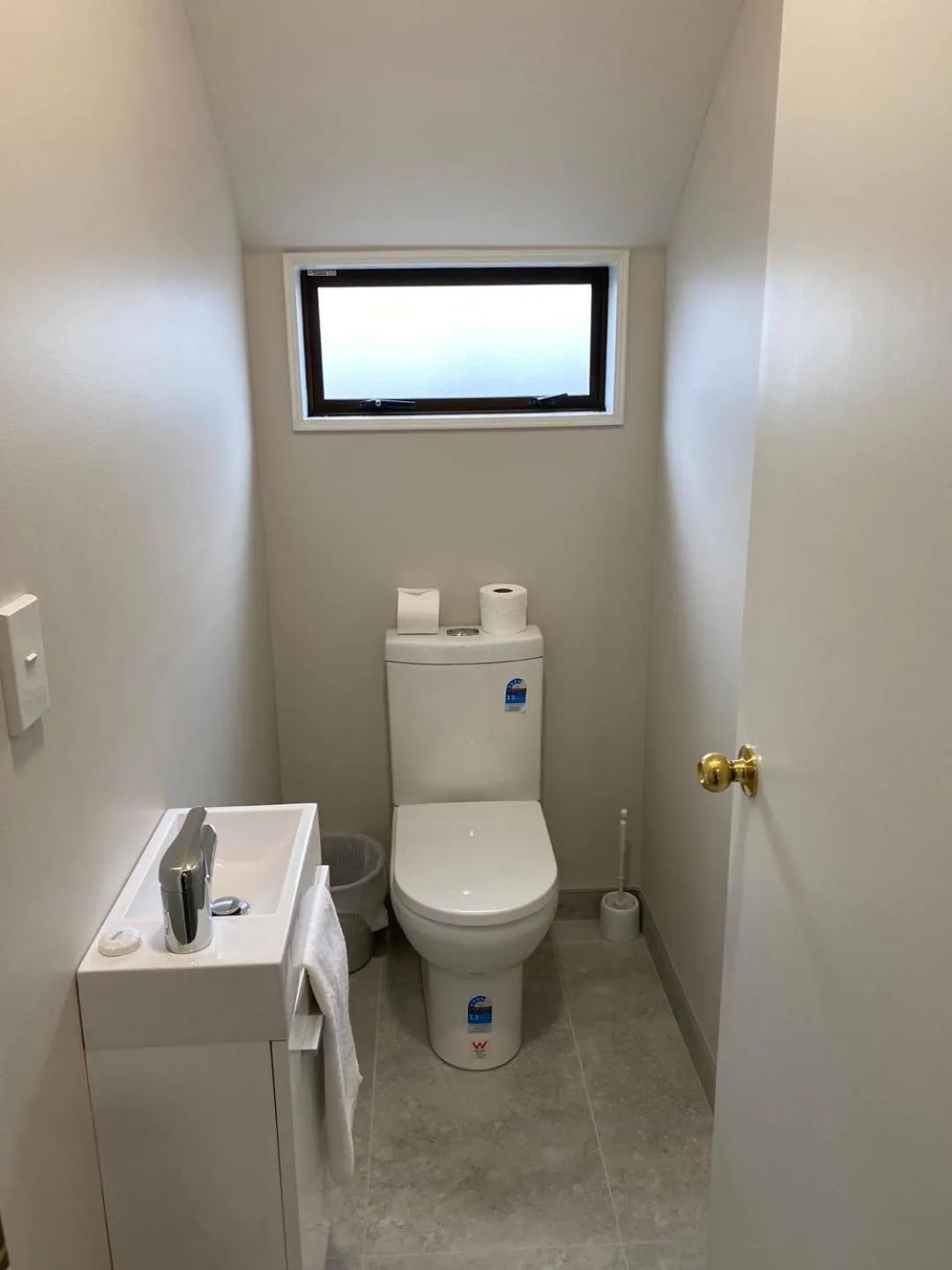 Toilet in Southern Comfort Motel