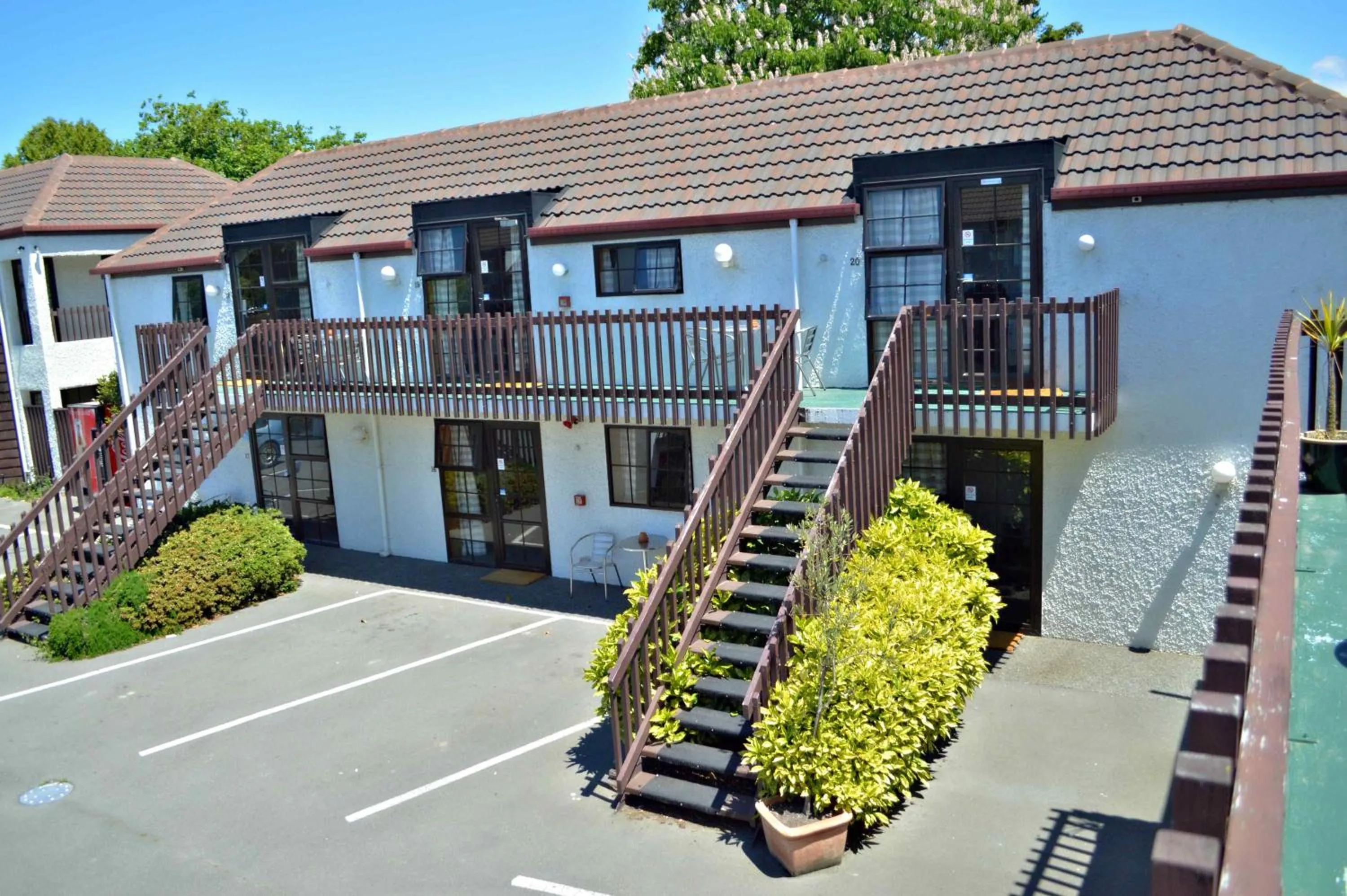 Balcony/Terrace in Southern Comfort Motel