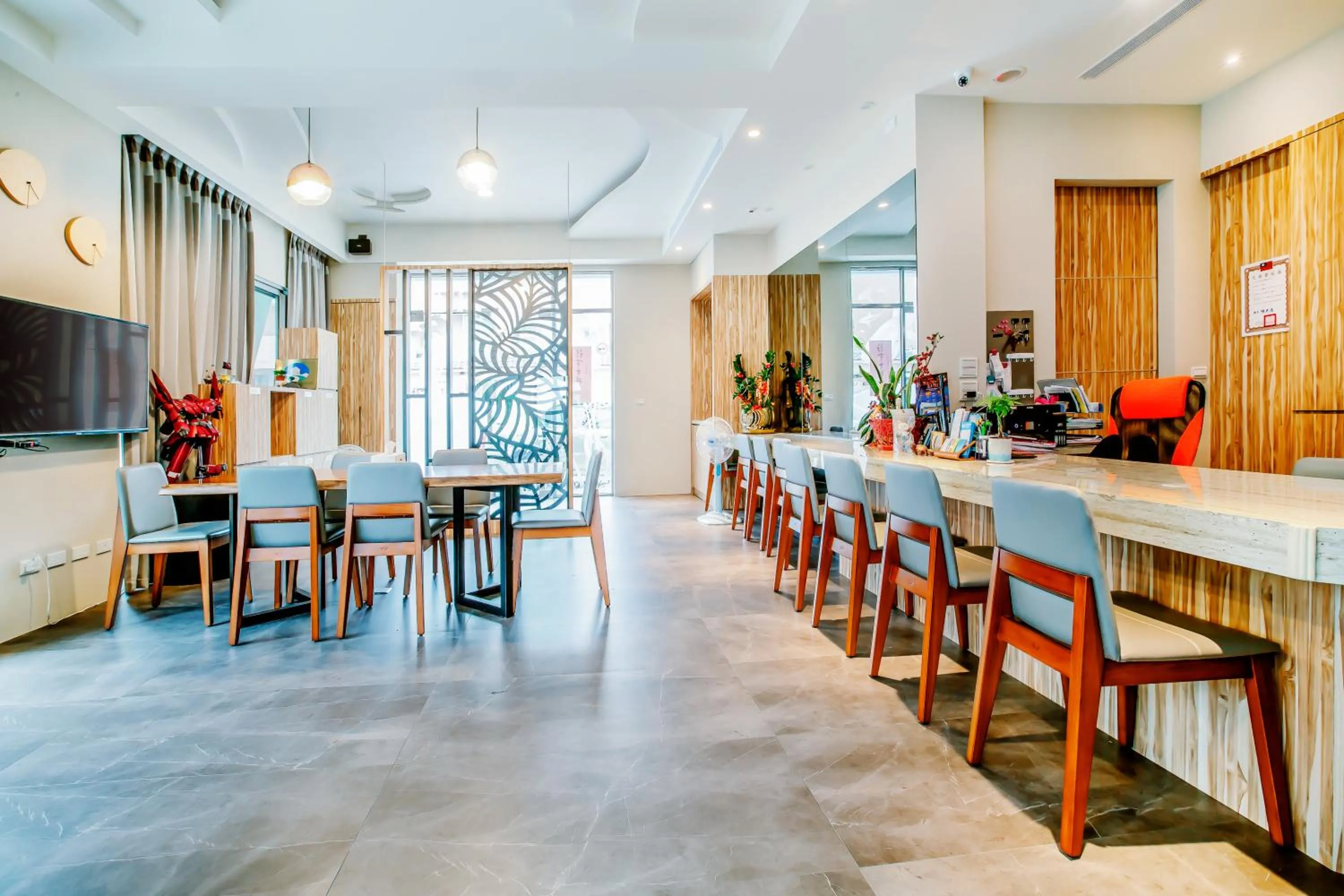 Facade/entrance in Party of the Ocean B&B