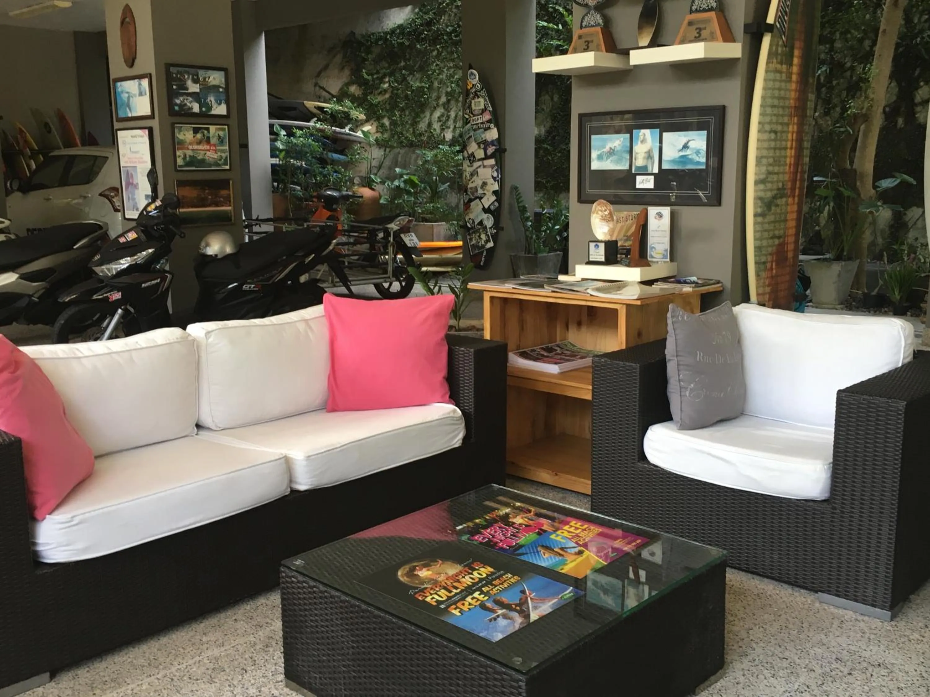 Lobby or reception in Baan Andaman Sea Surf