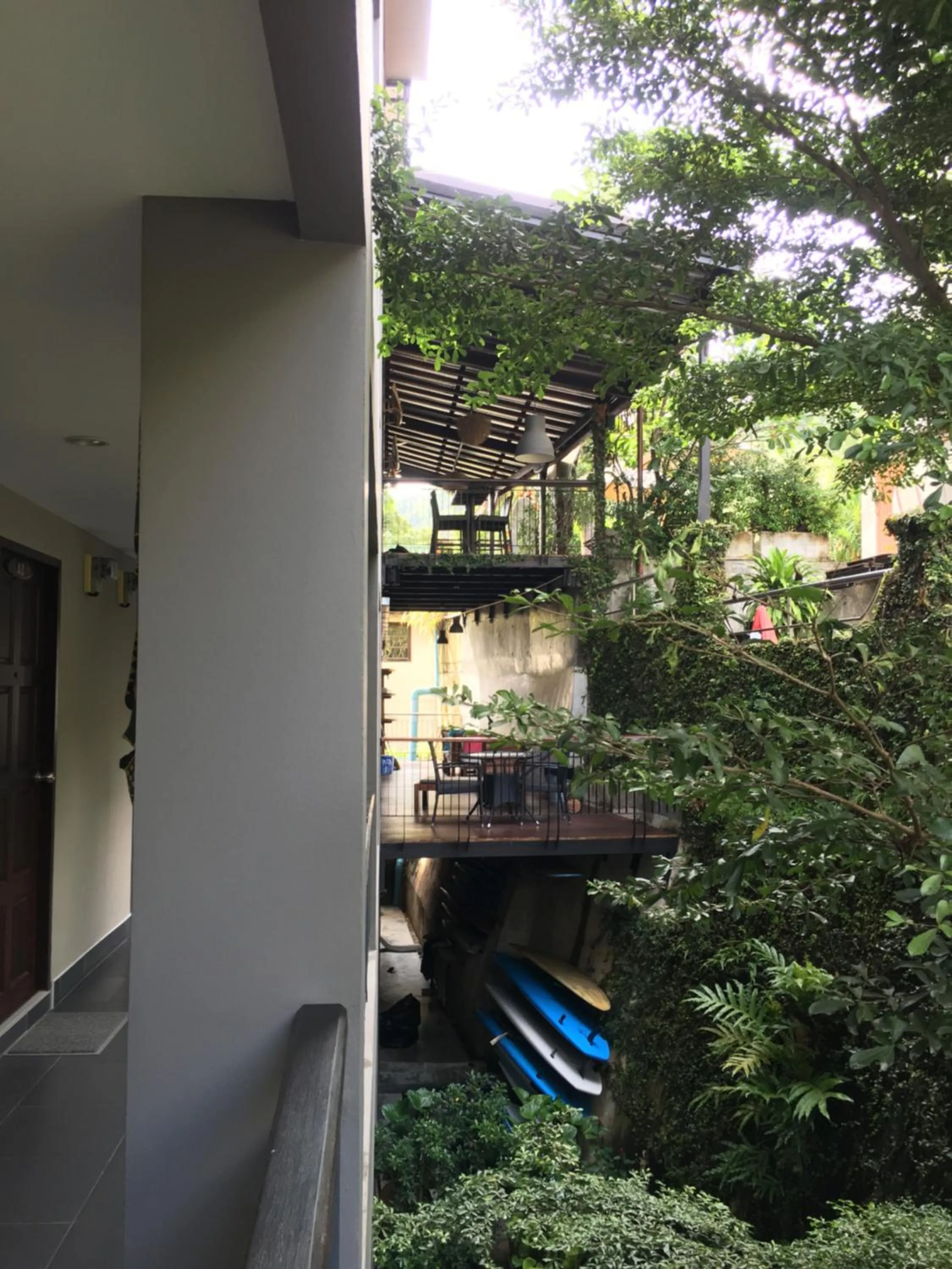 Patio in Baan Andaman Sea Surf