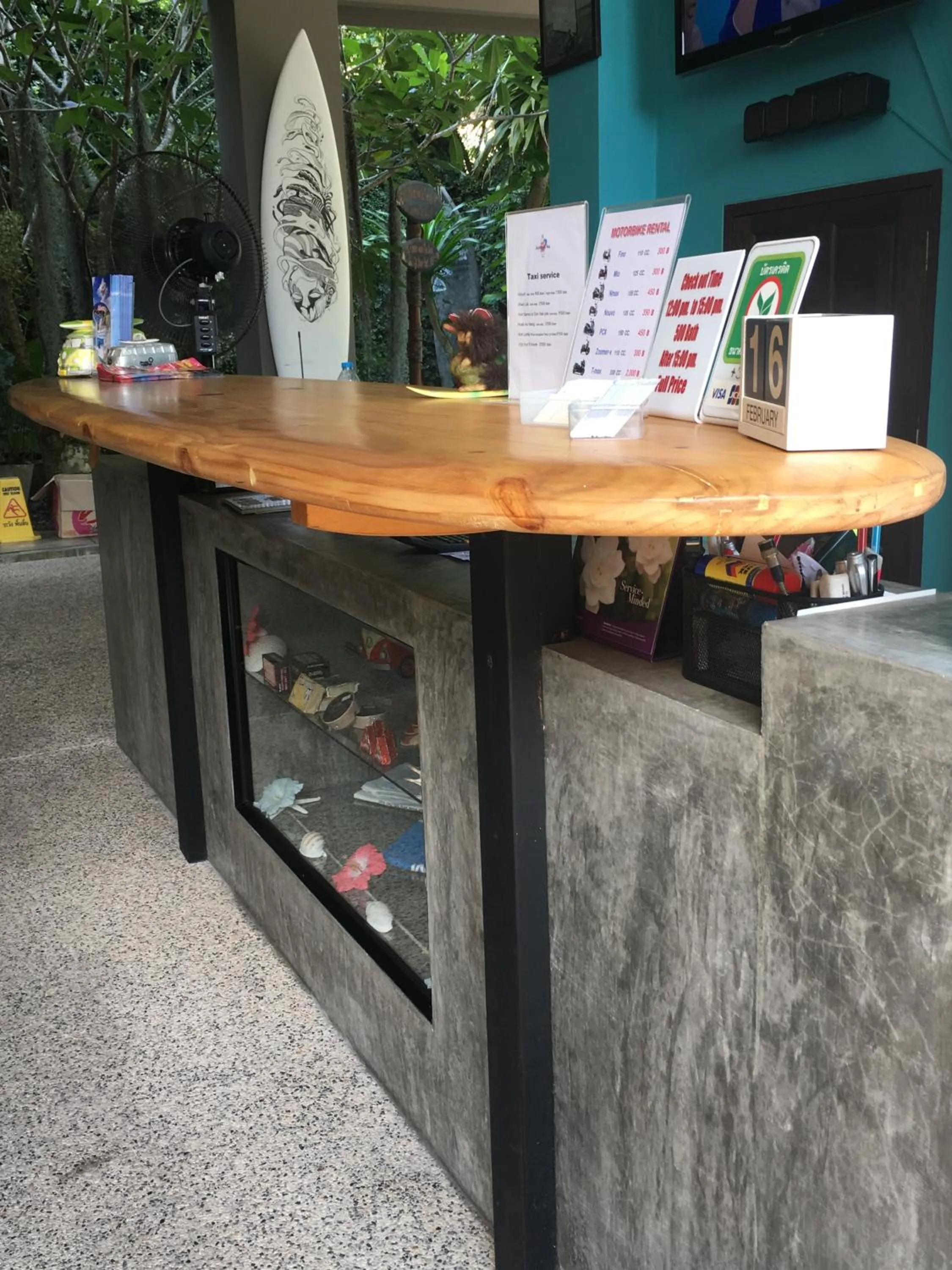 Area and facilities in Baan Andaman Sea Surf