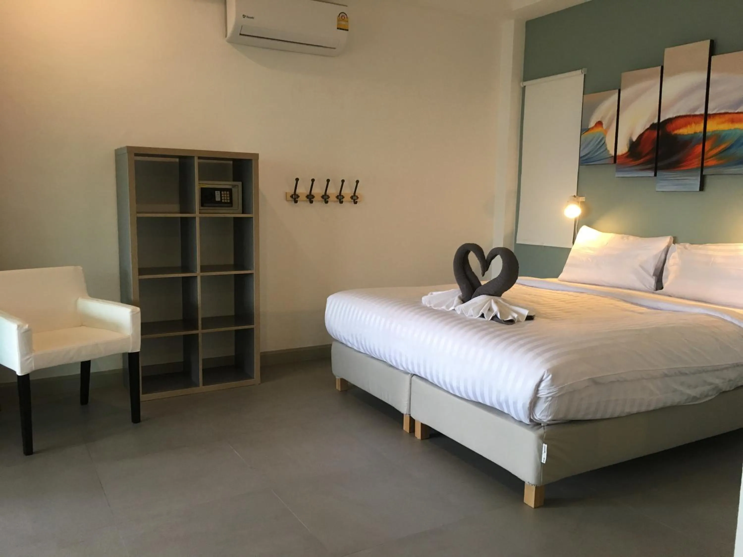 Bed in Baan Andaman Sea Surf