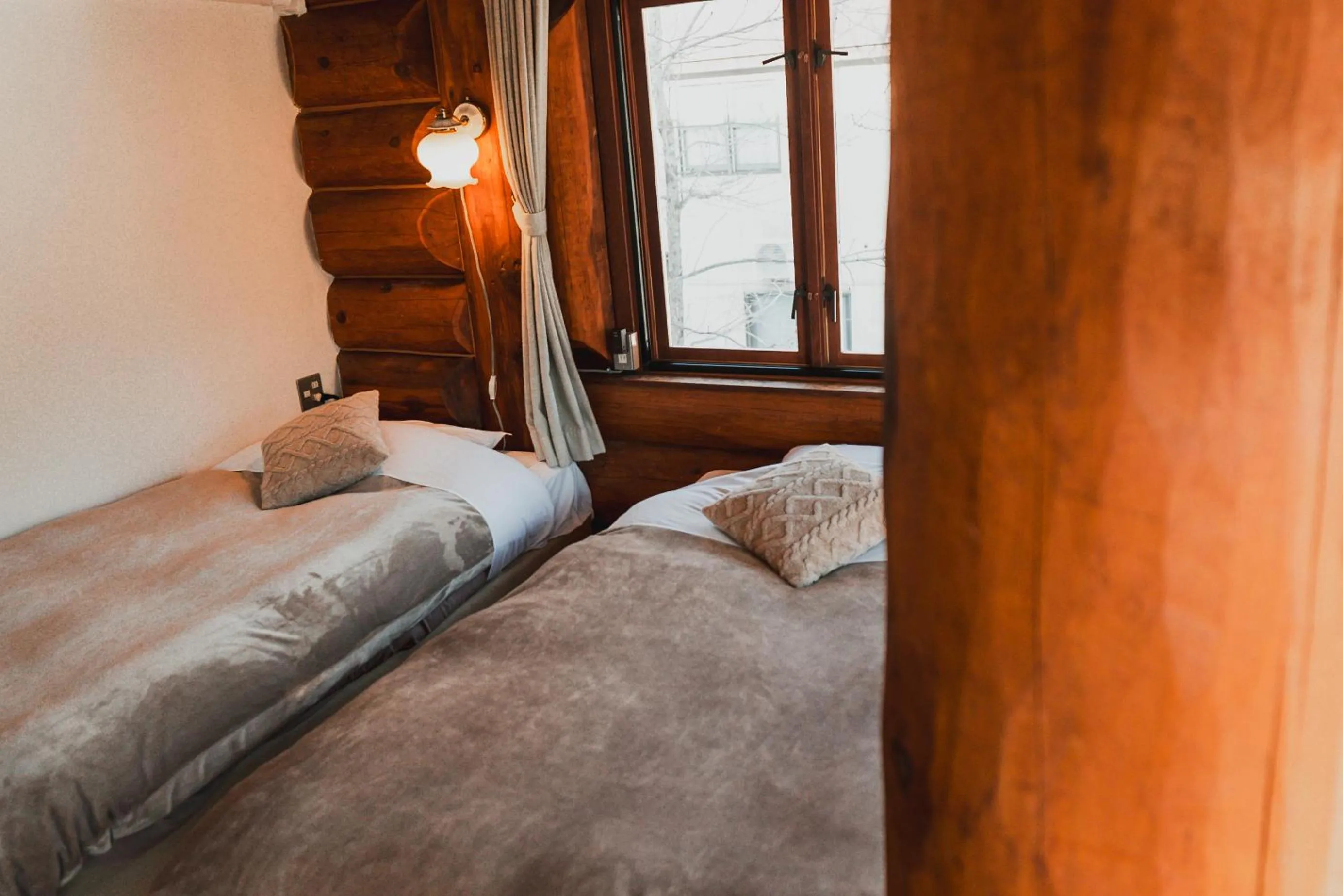 Photo of the whole room, Bed in Hakuba Brownie Cottages