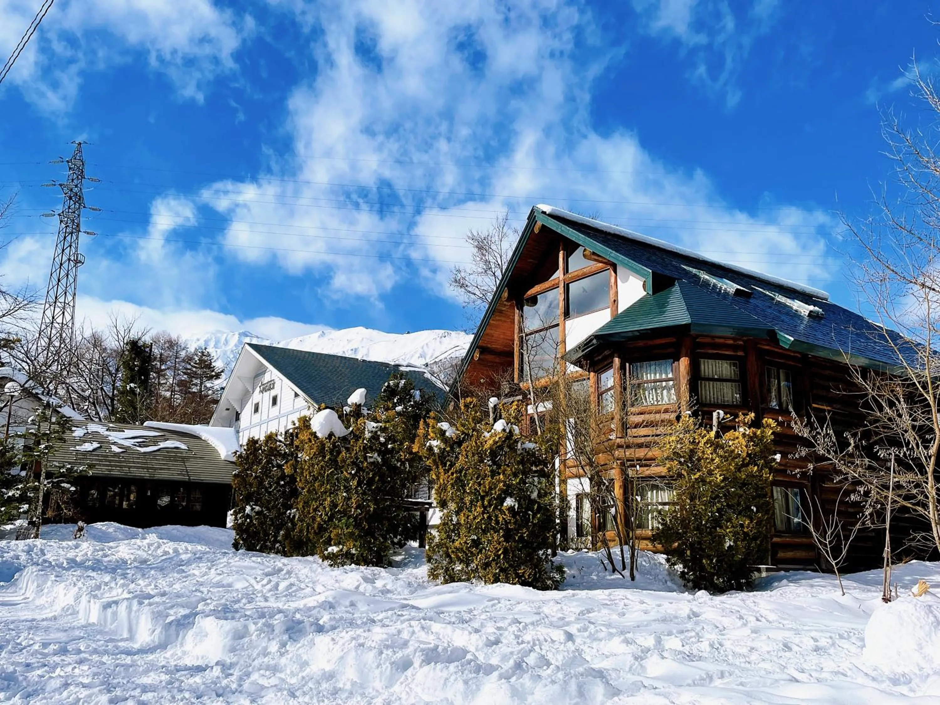 Property building in Hakuba Brownie Cottages