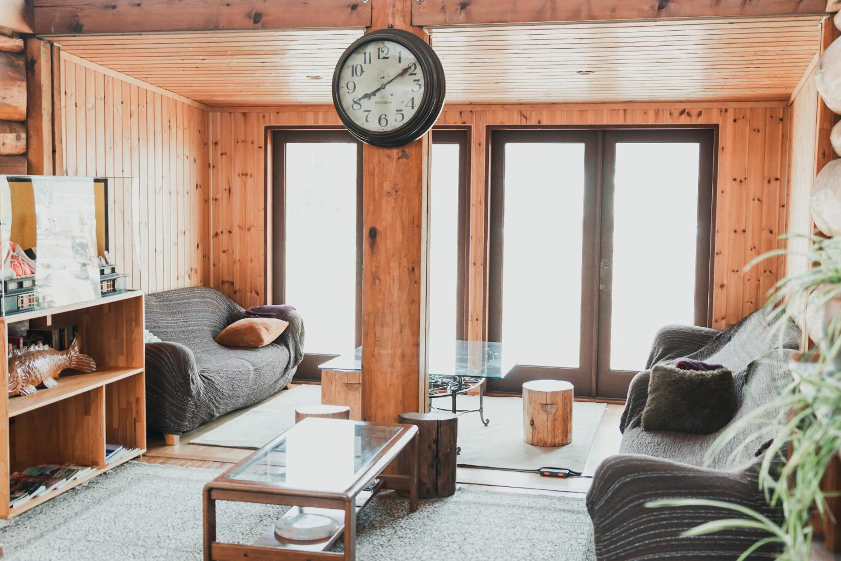 Living room in Hakuba Brownie Cottages