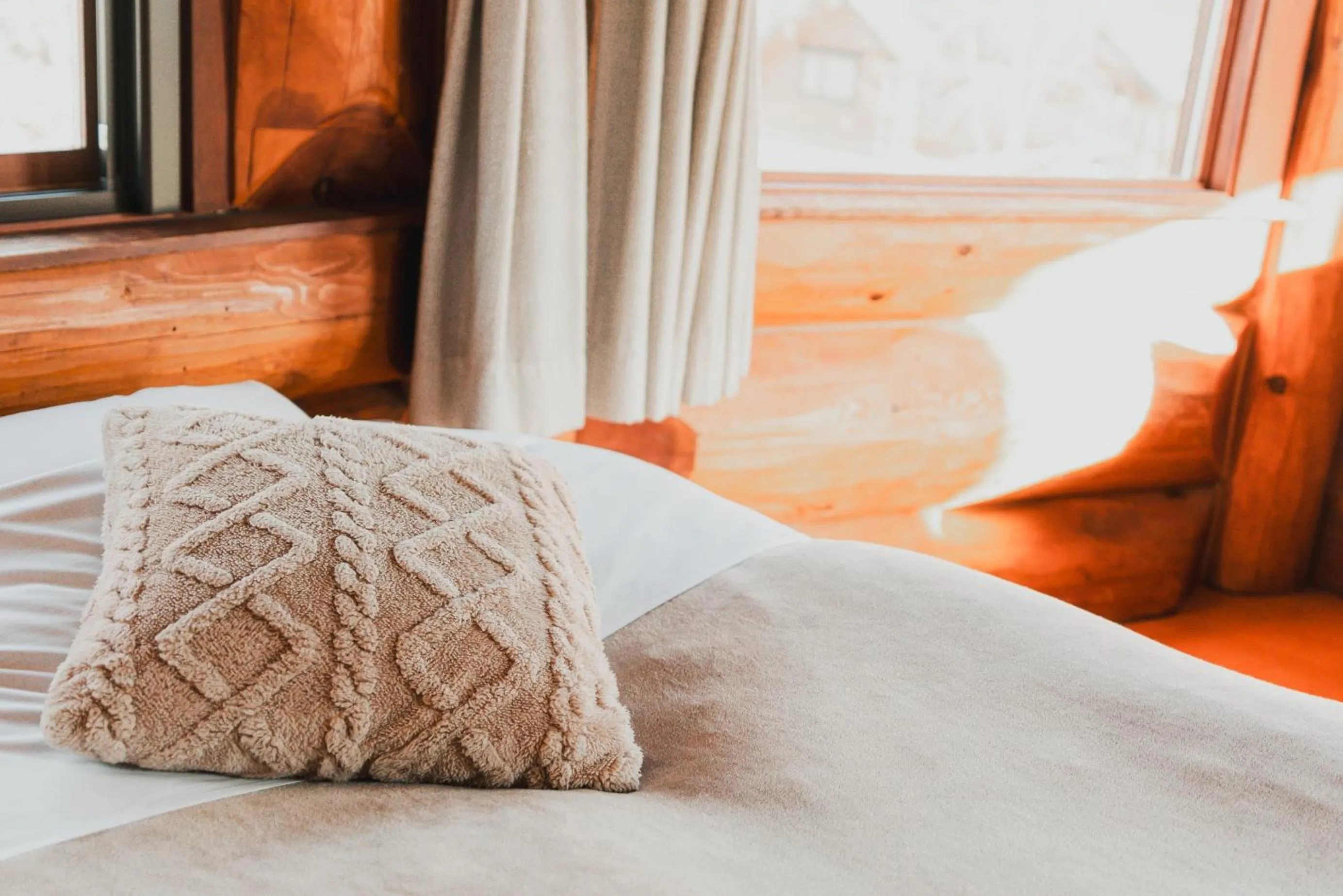 Photo of the whole room, Bed in Hakuba Brownie Cottages