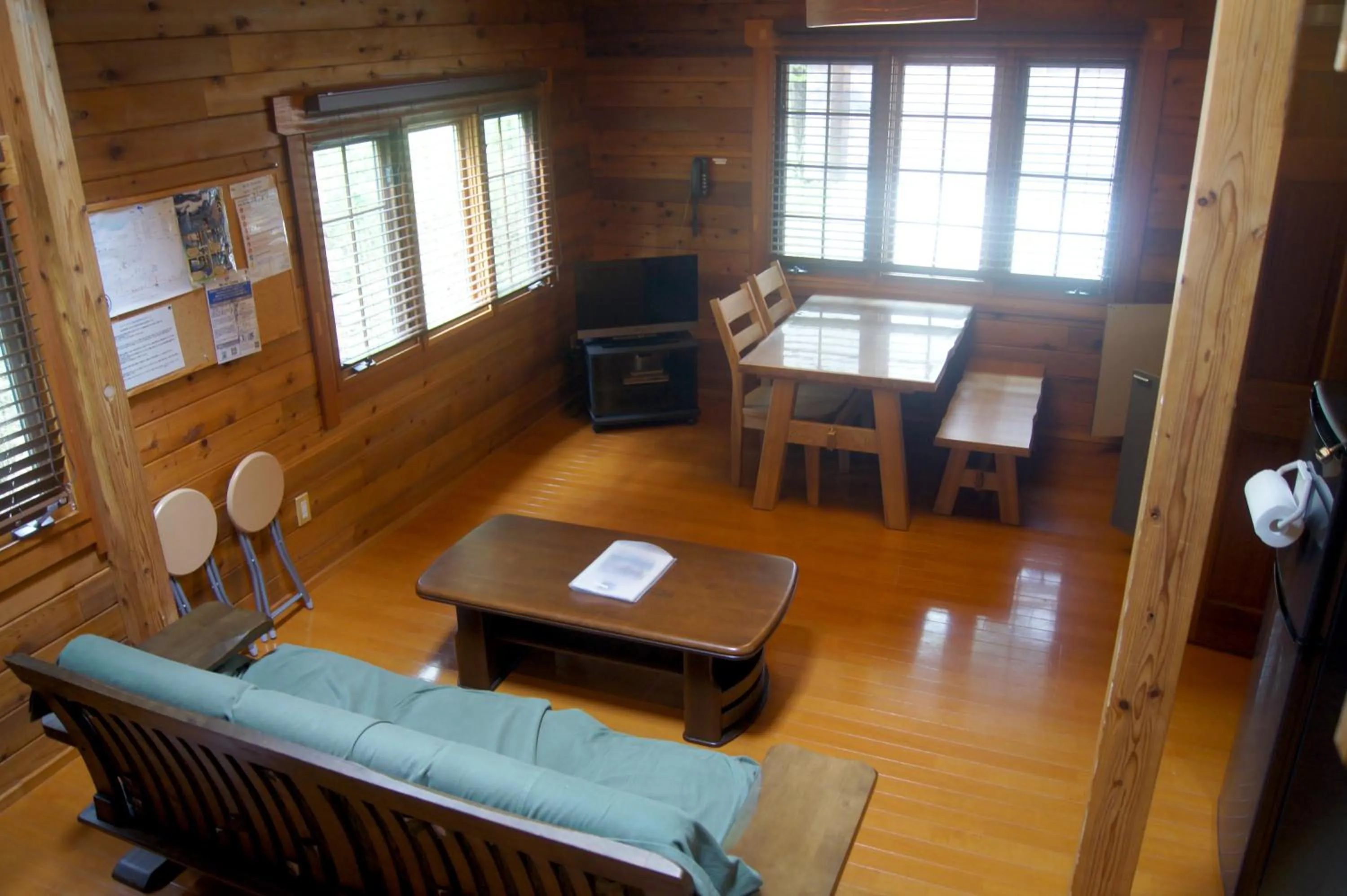 Living room in Hakuba Brownie Cottages