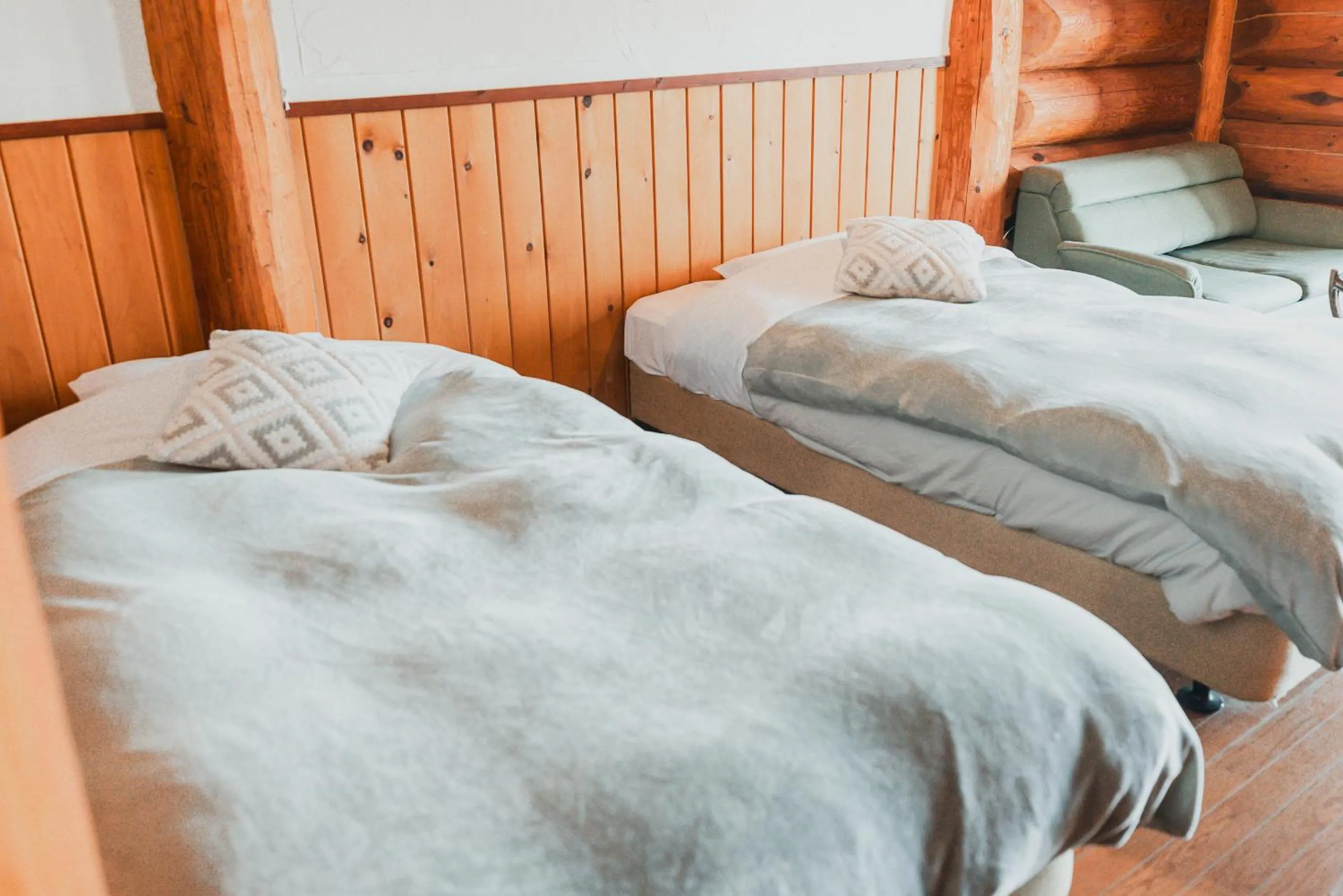 Photo of the whole room, Bed in Hakuba Brownie Cottages