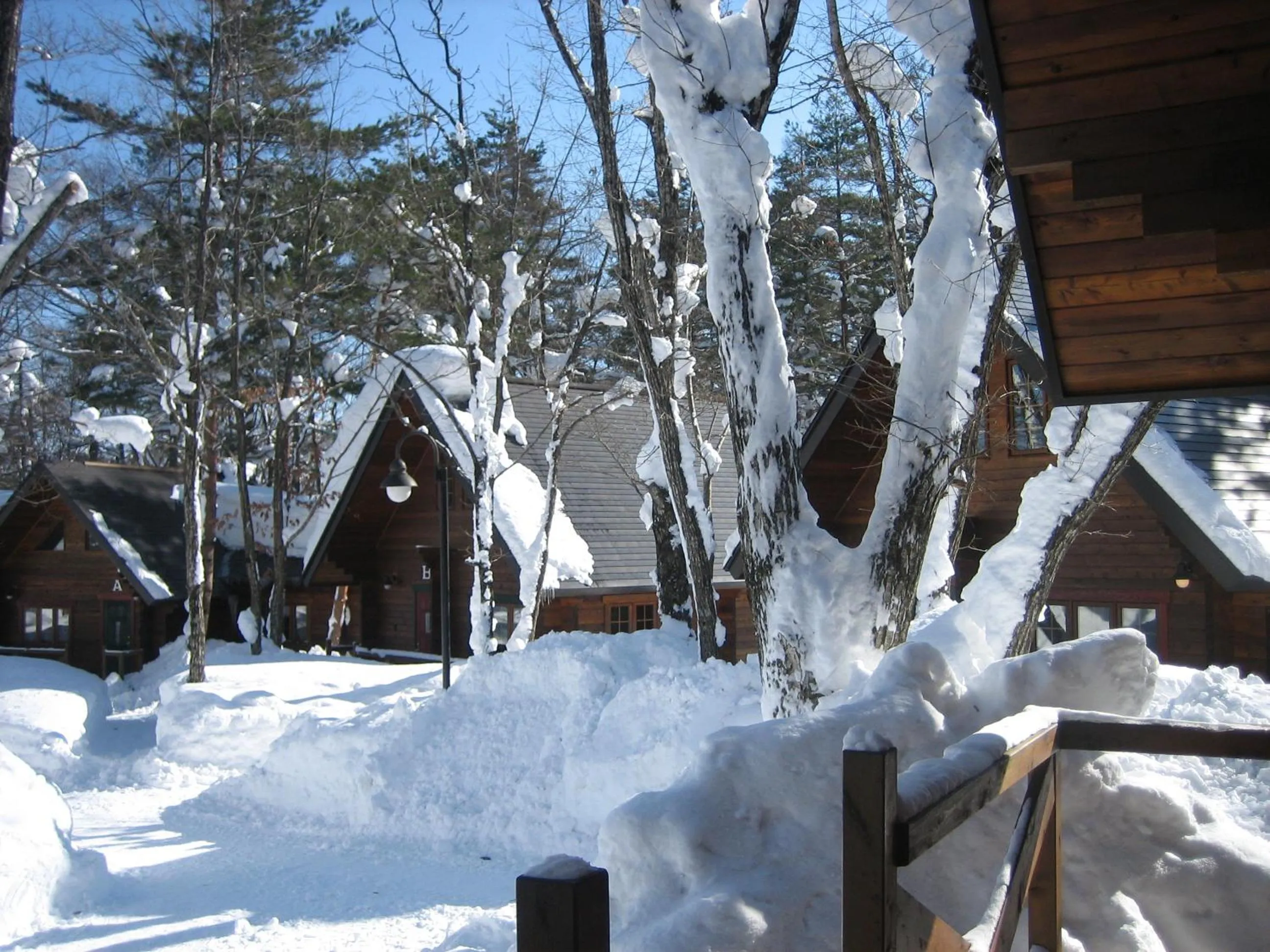 Property building in Hakuba Brownie Cottages