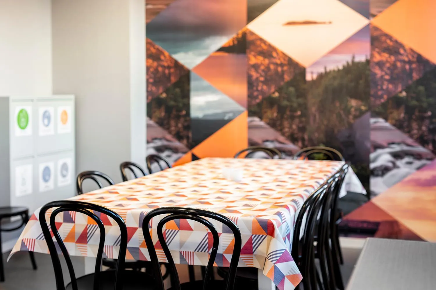 Kitchen or kitchenette in Norrland YMCA Hostel Umeå