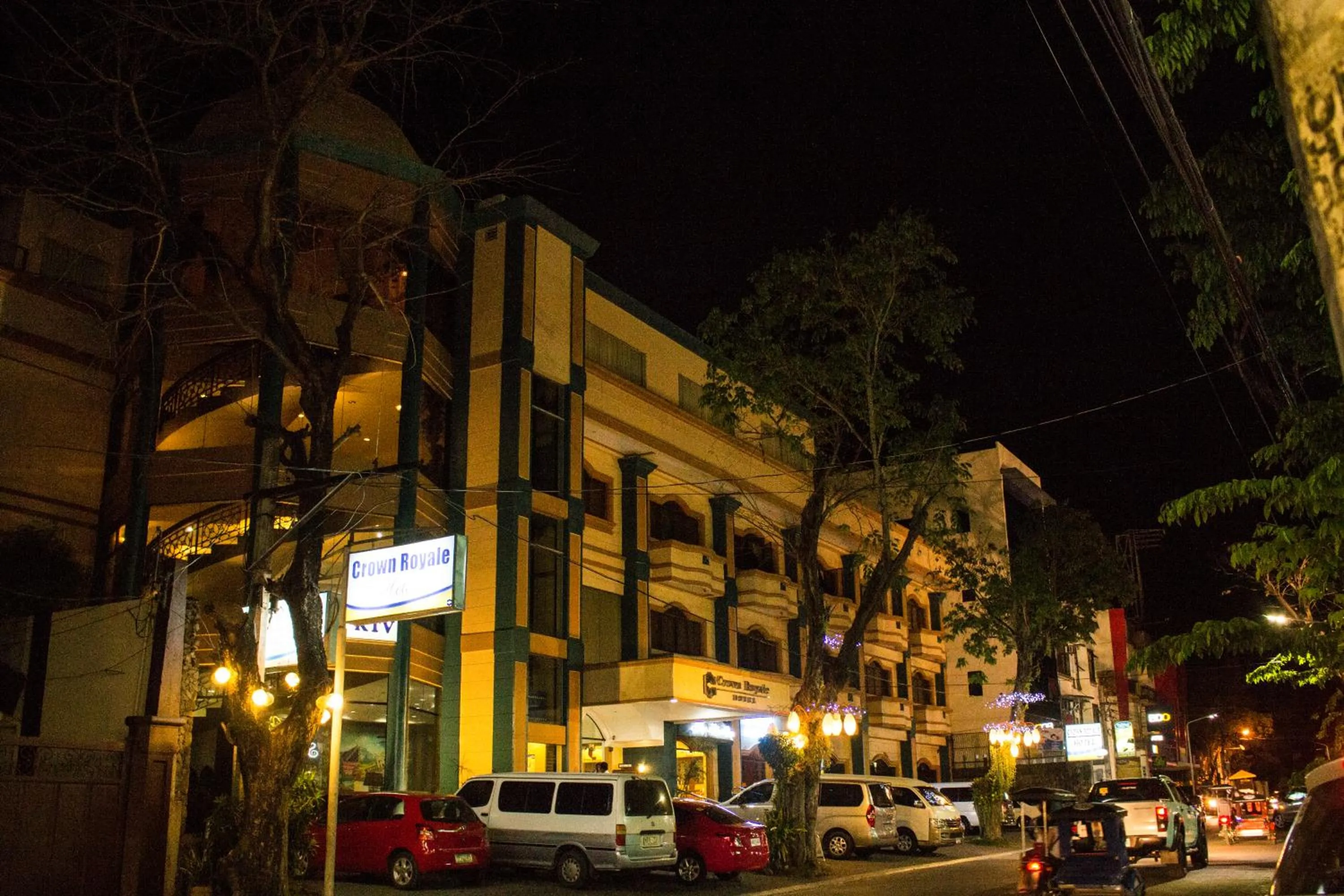 Property building in Crown Royale Hotel