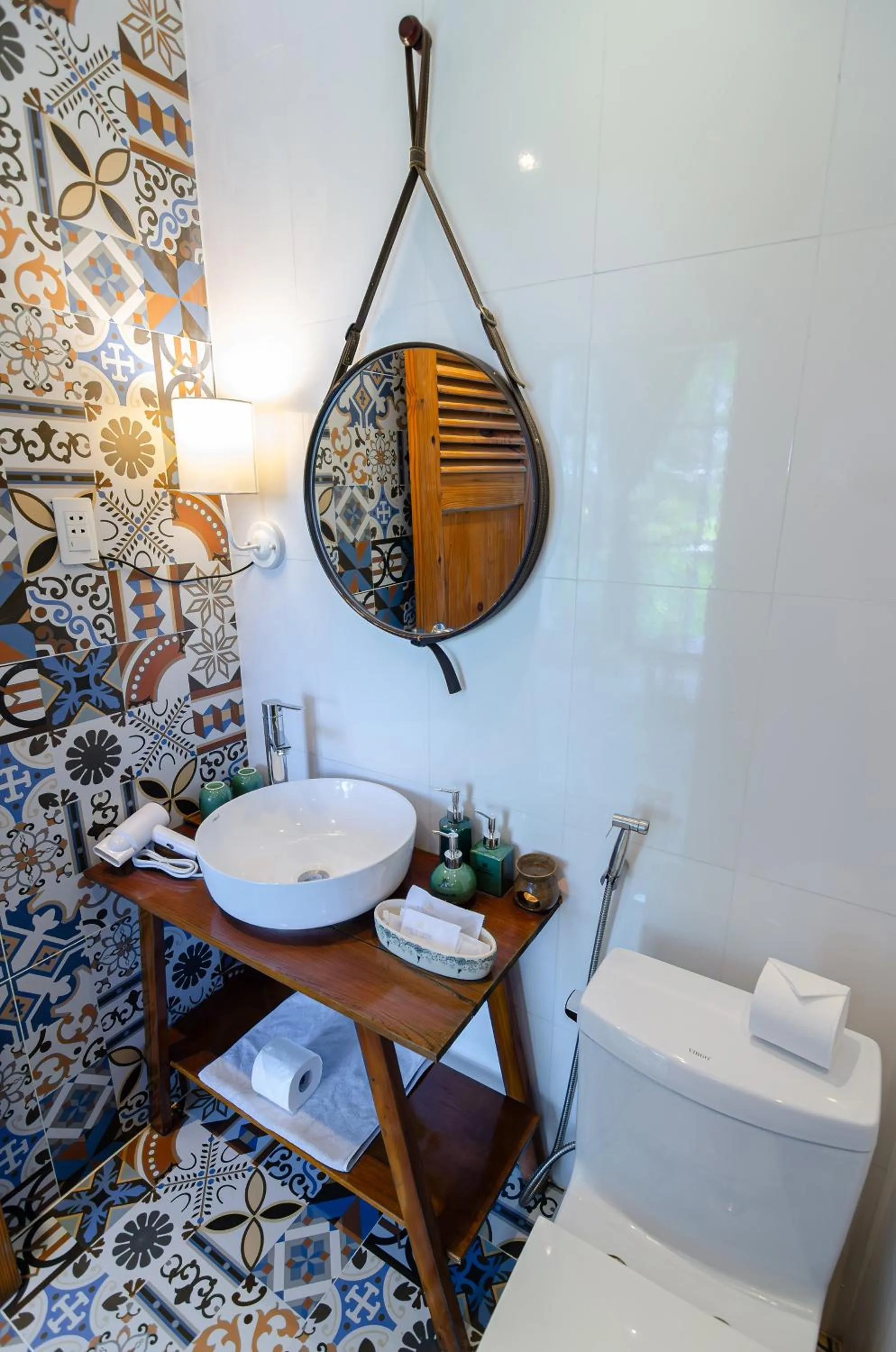 Bathroom in Hotel De Condor